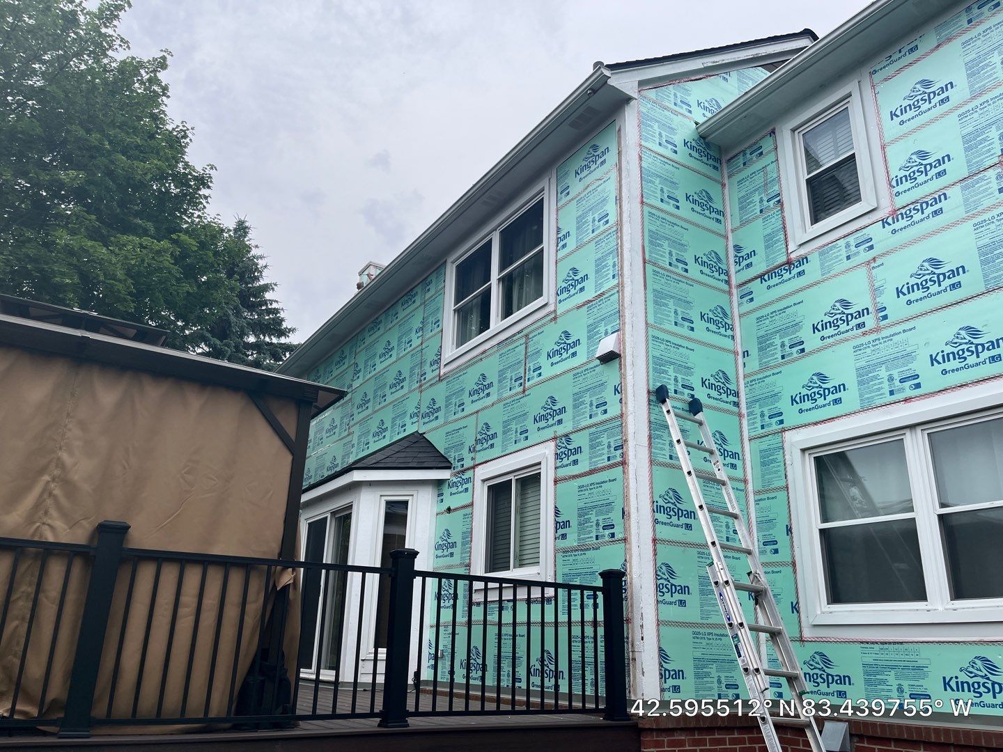 Siding Replacement using Ascend by 180 Contractors