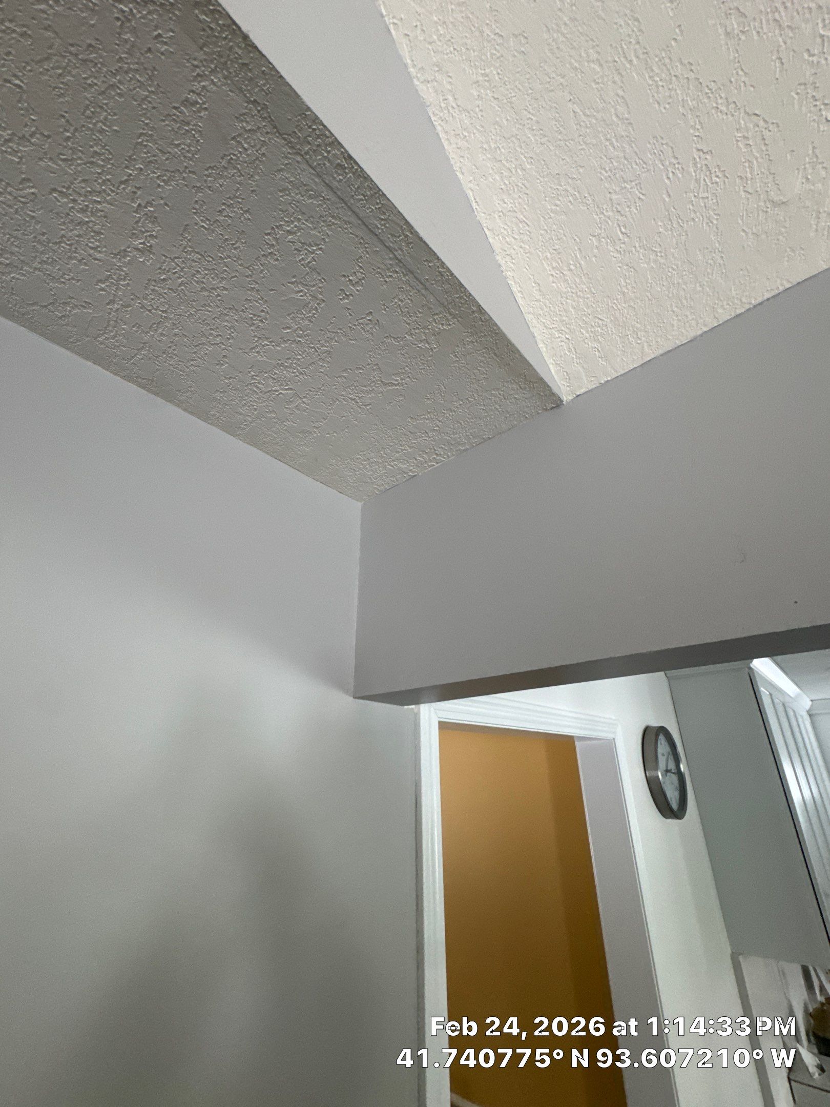 Residential Interior Repaint Walls After Drywall Work Done by Midwest Paint LLC