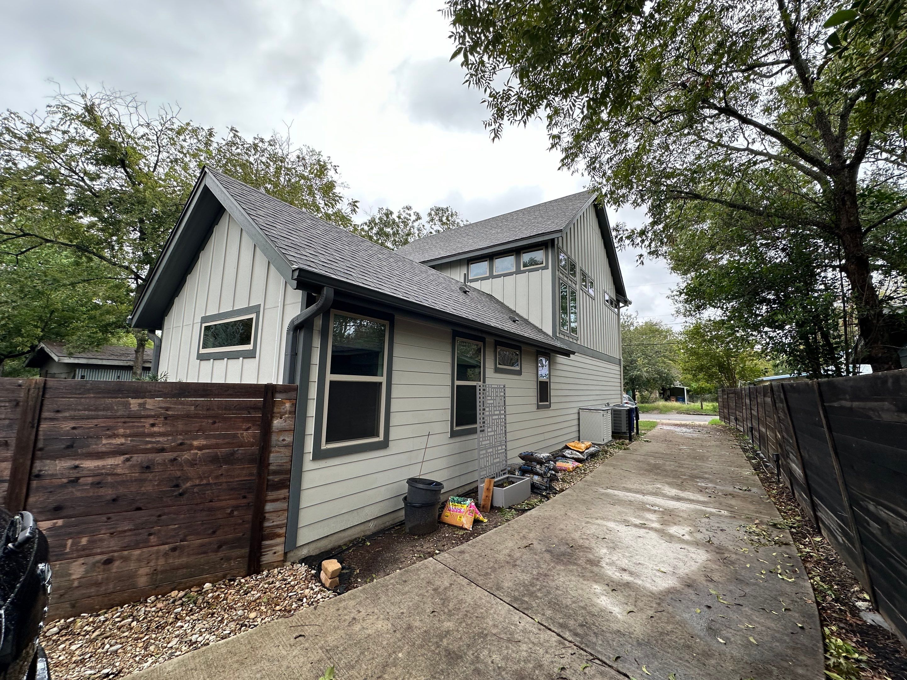Modern Two-Story Re-Roof in Austin by Skywall Construction LLC