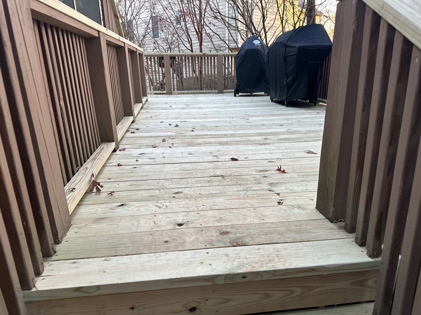 Coated Deck using Wood Sealant by DuraSeal