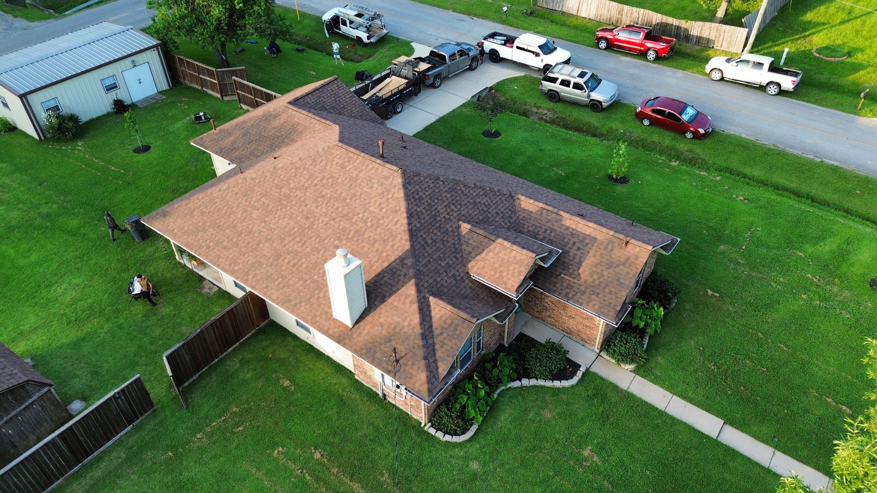 Huffman Roof Install by Modern BYLT Roofing & Construction