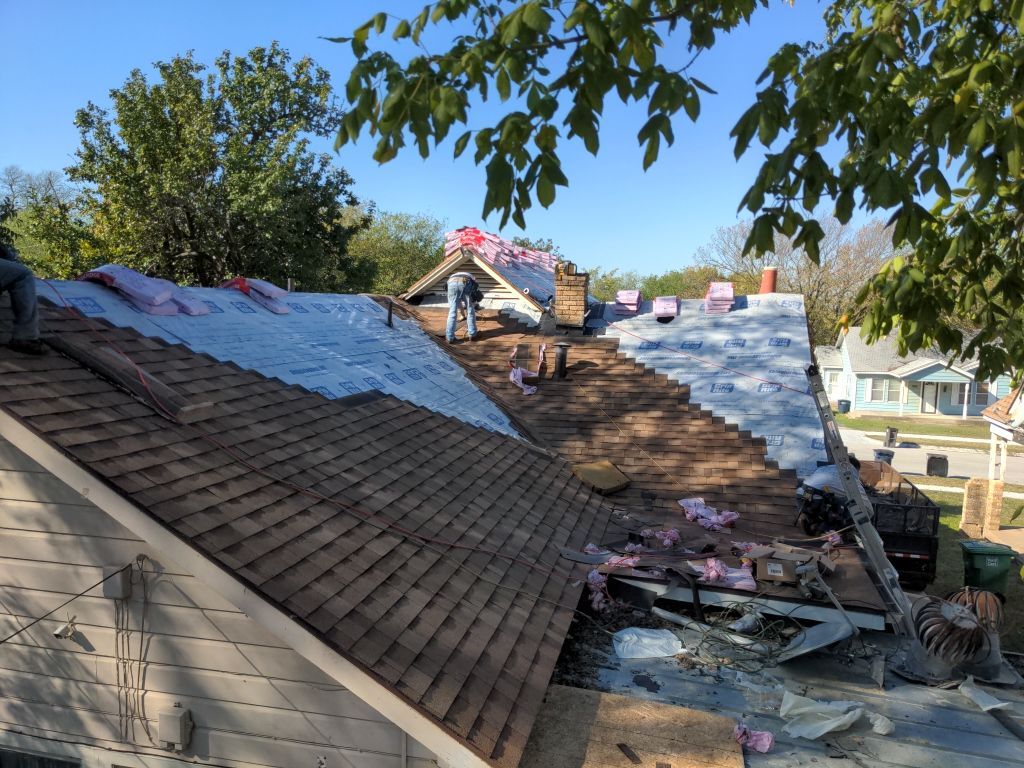 Roof Replacement in Central Fort Worth by Blackforest Roofing