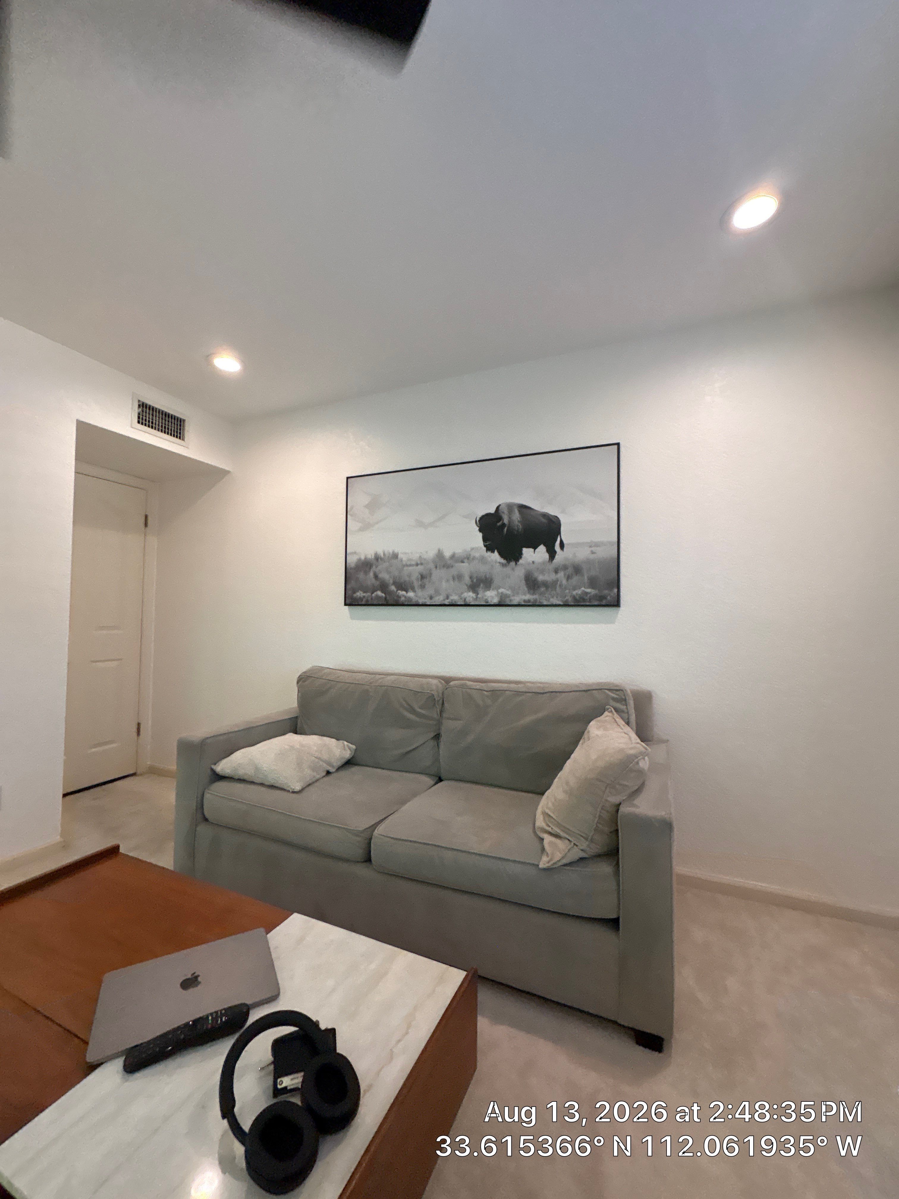 Phoenix Home Office and Media Room With Custom Shutters by CompanyCam Sales Demo
