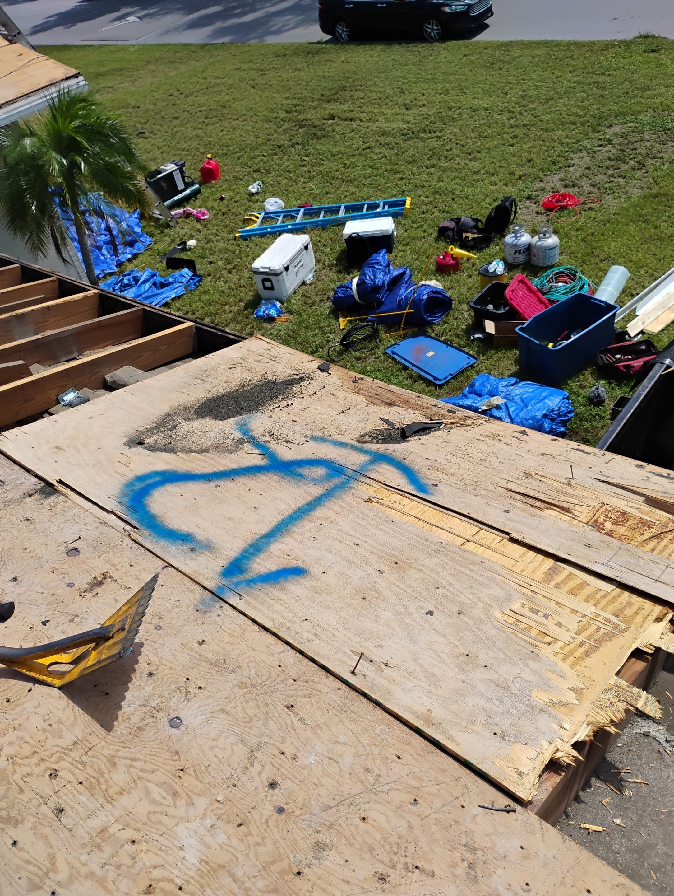 Project in Clearwater 33755 by Mitchell Roofing Company LLC 