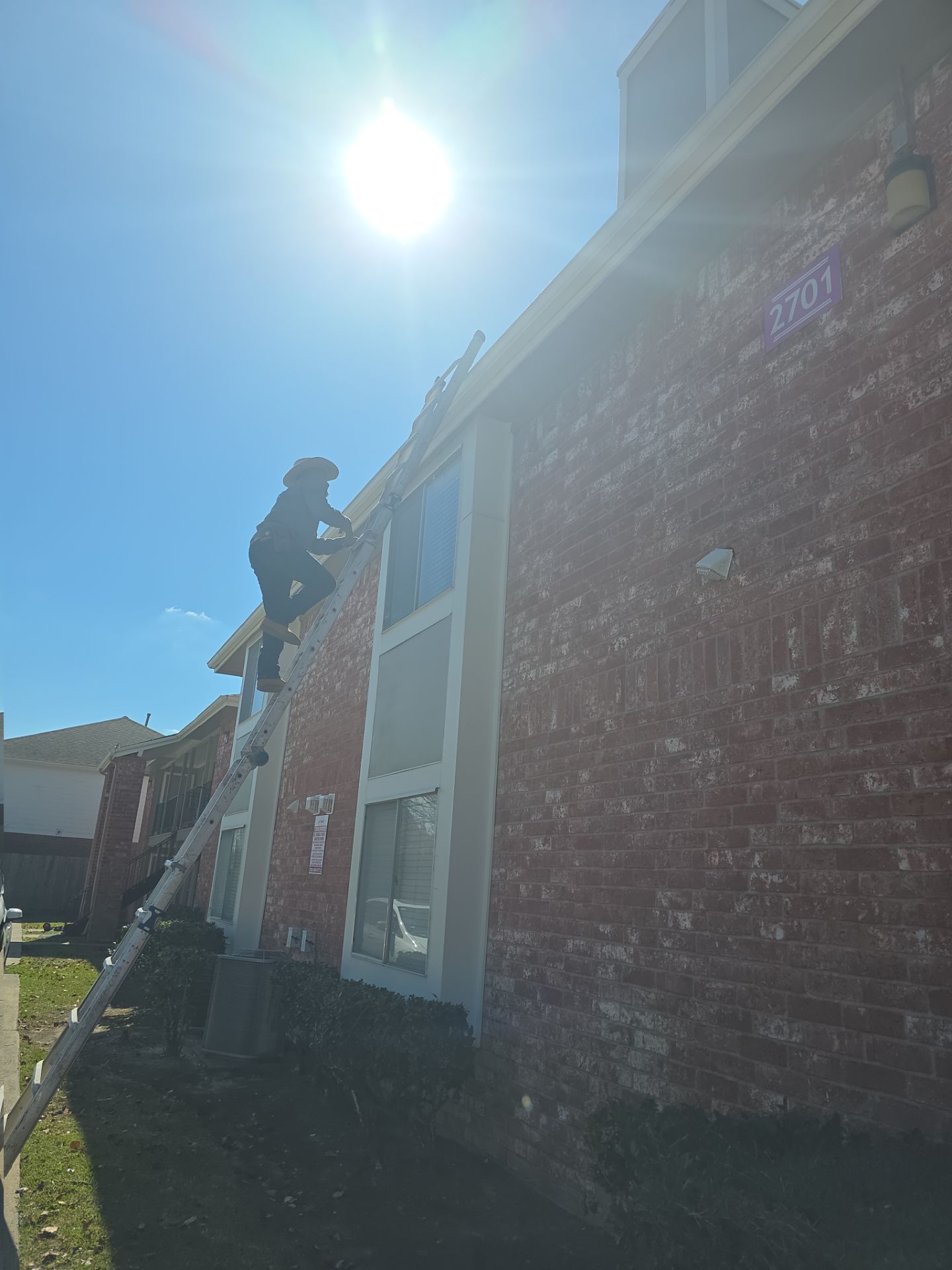 Our salesmen actually WORK for you! by REPS Austin Area Roofer