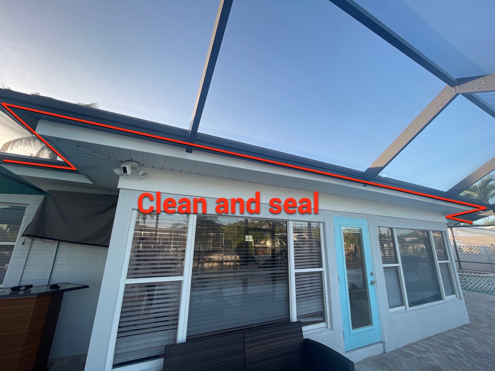 Clean and Seal Gutters in Fort Myers FL by Gutter Professors