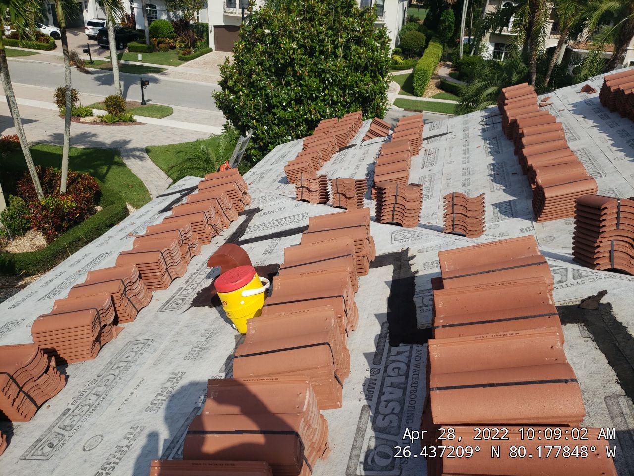 Residential Roofing Installation using Eagle Roofing Tile by BLUES BROTHERS ROOFING