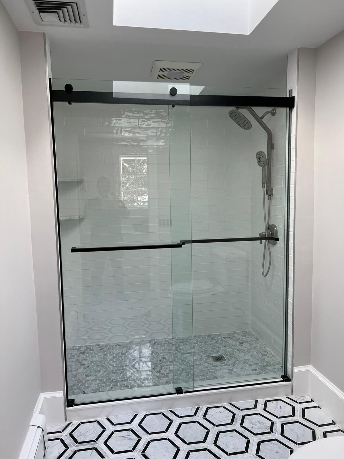 Bathroom Remodel using Tile by Home Concepts Construction