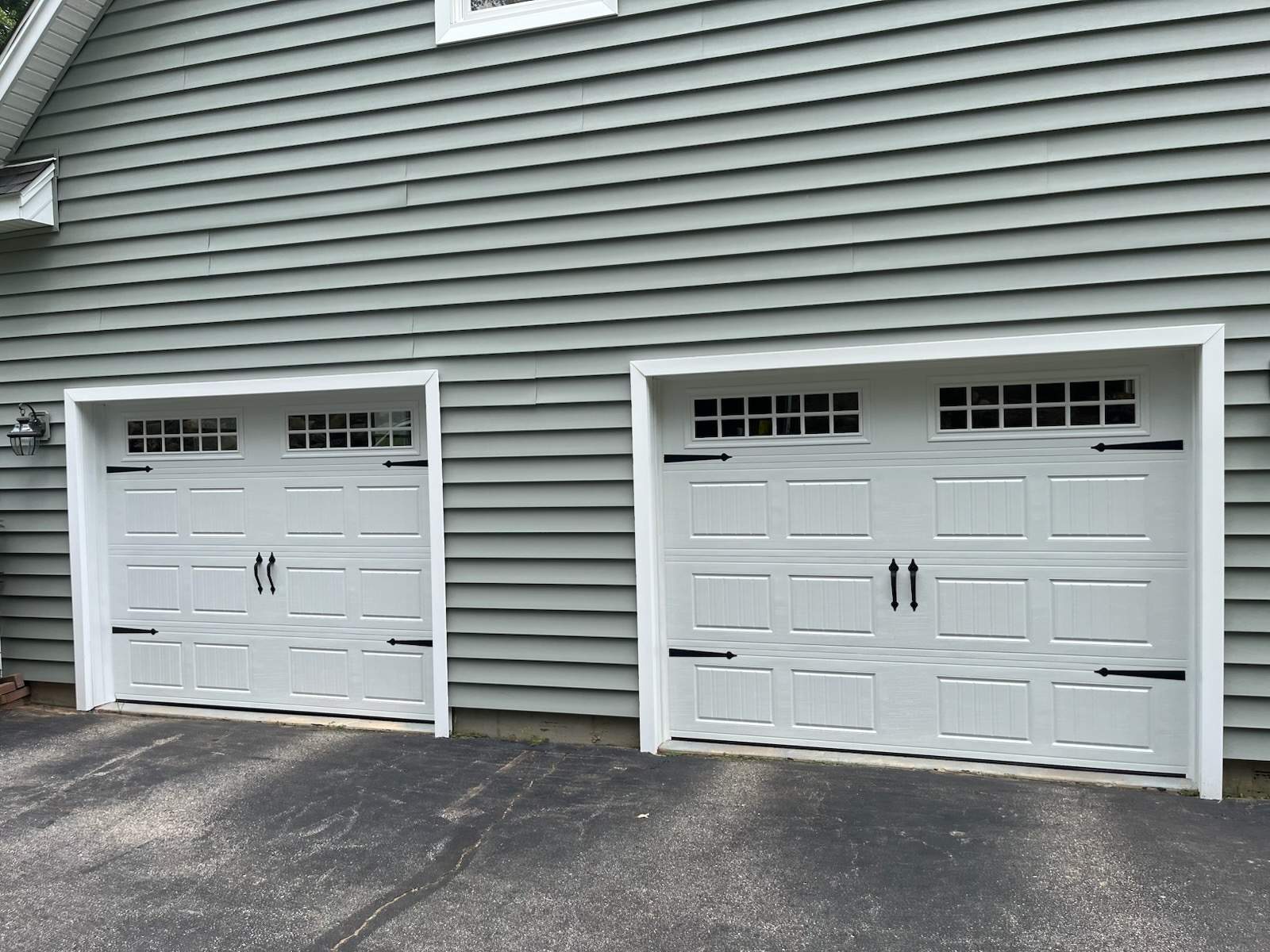 Garage Door Installation Using Amarr Classica Garage Door by DiGiorgi Roofing and Siding Inc