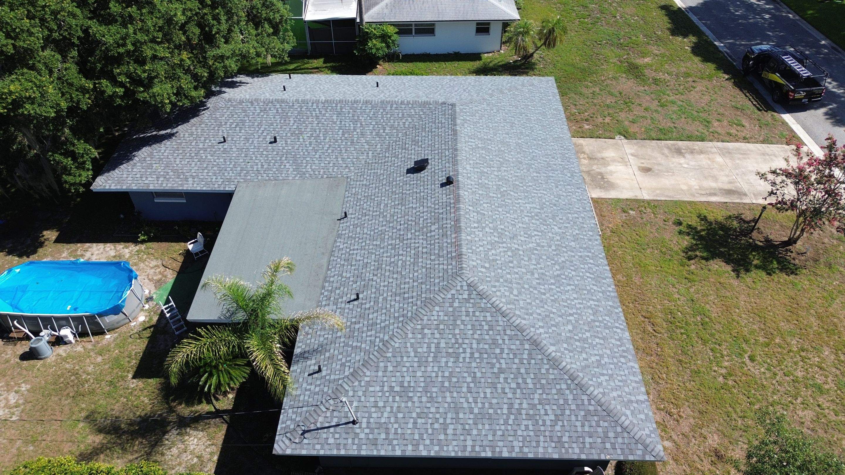 Residential Reroof in Orlando FL by Gold Key Roofing