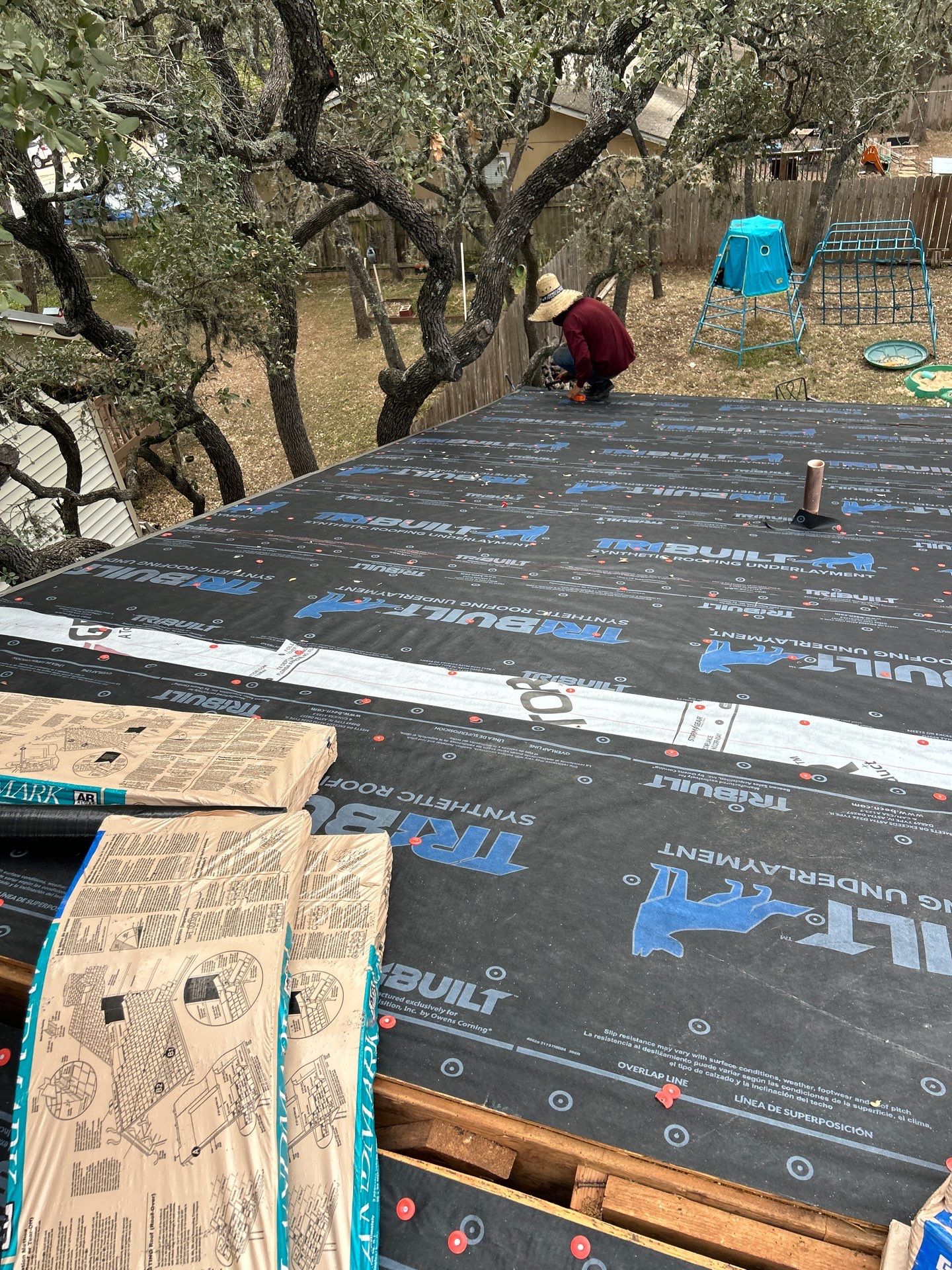 Project in San Marcos by Rhino Roofing and General Contracting, LLC