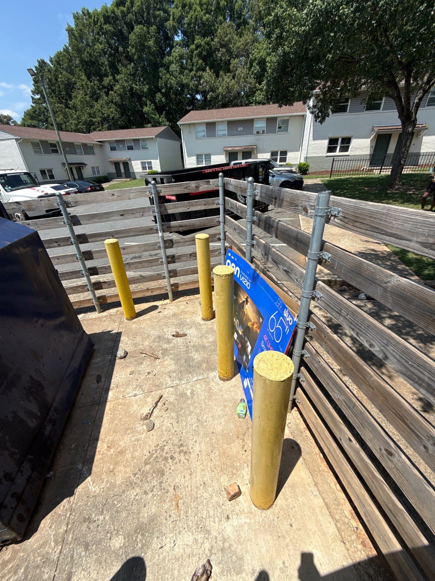 Monthly Apartment Clean Up by Badger Hauling