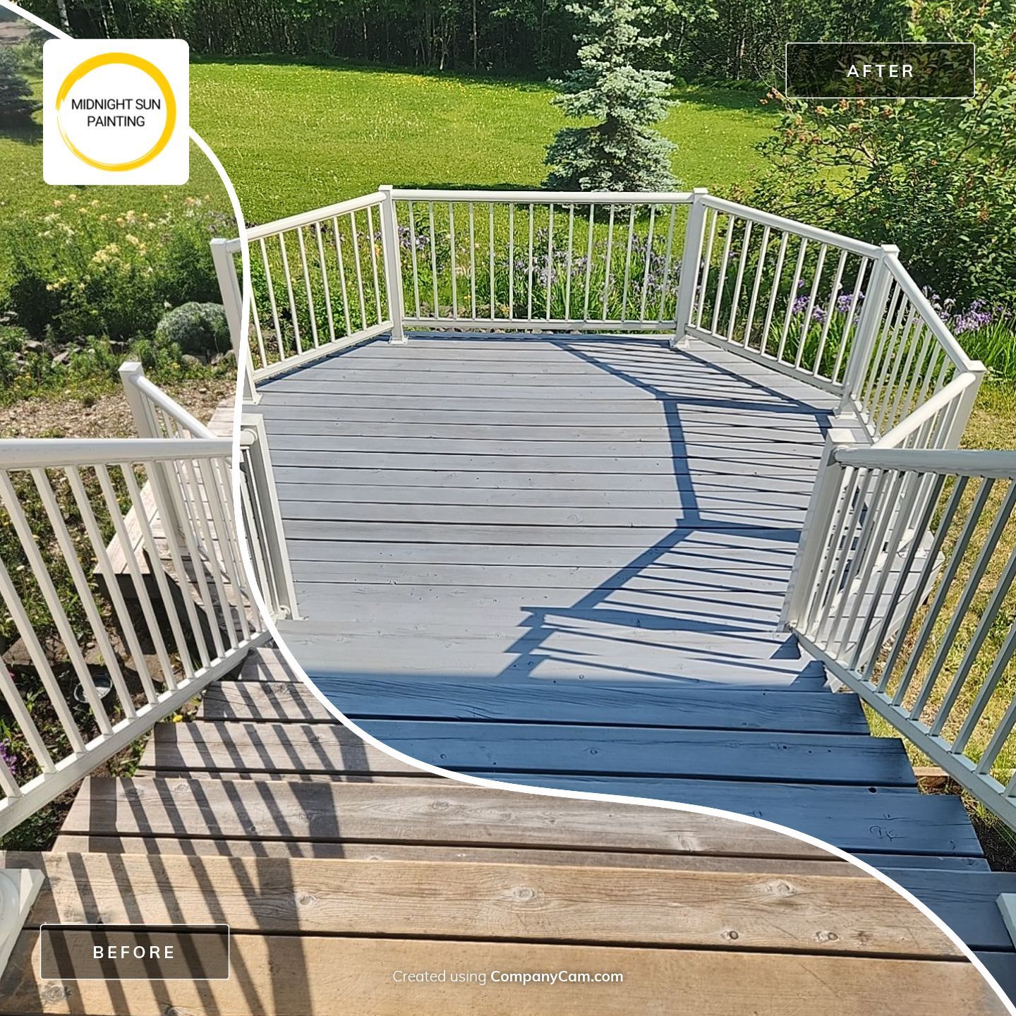 Deck Staining by Midnight Sun Painting