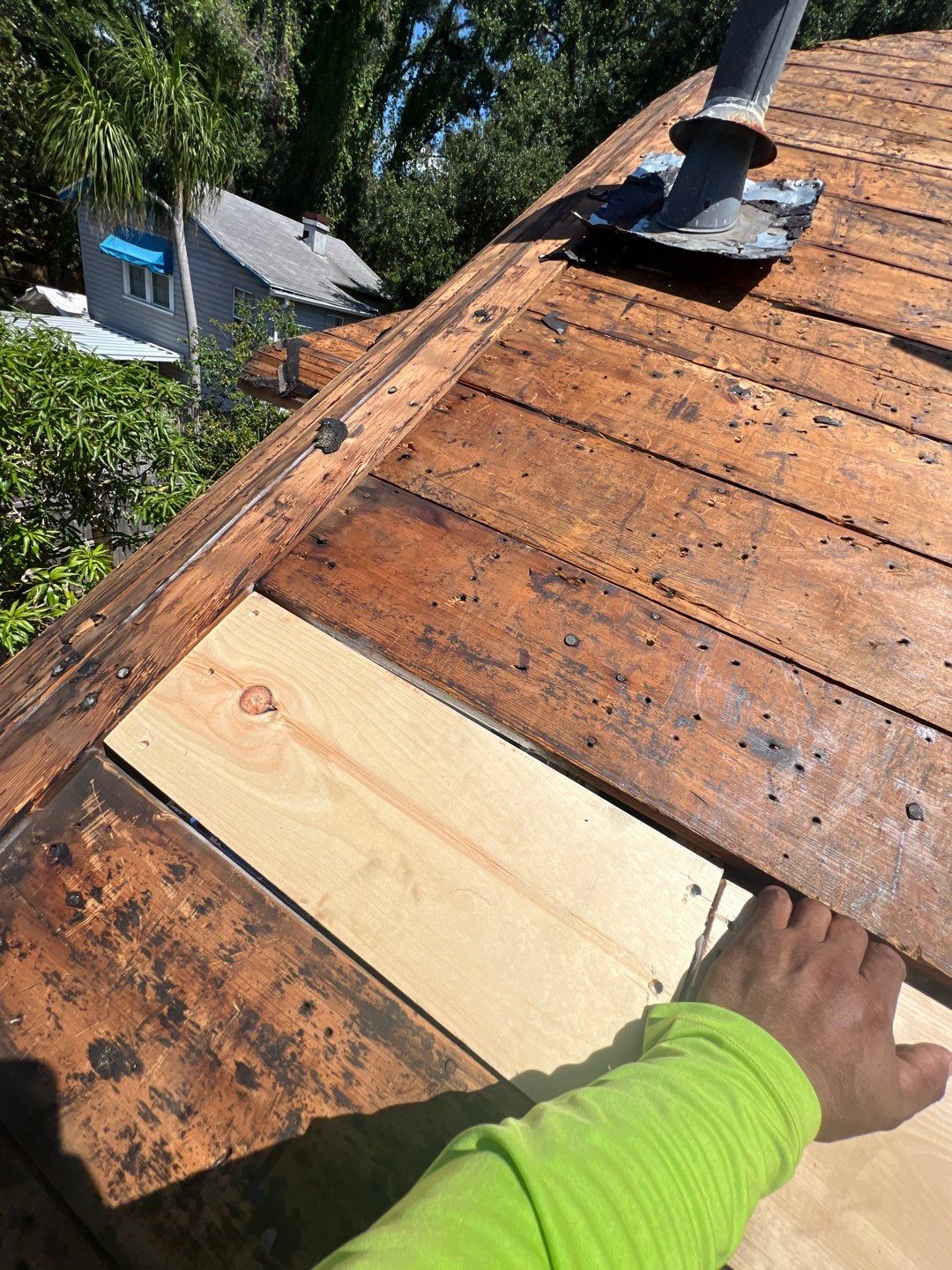 Project in St. Petersburg 33713 by Mitchell Roofing Company LLC