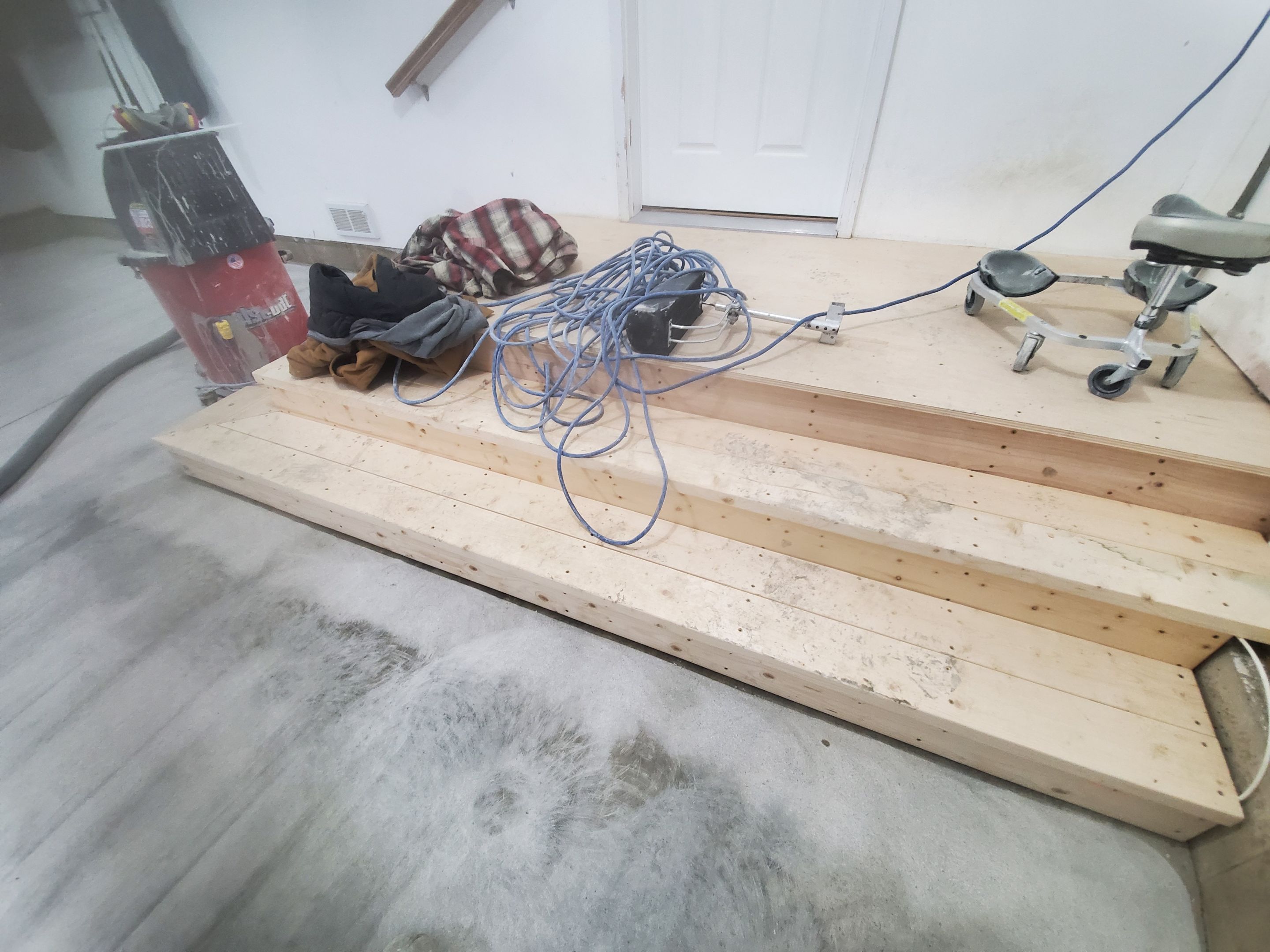 Garage using Mediterranean by Select Painting, Coatings & Garage Cabinets