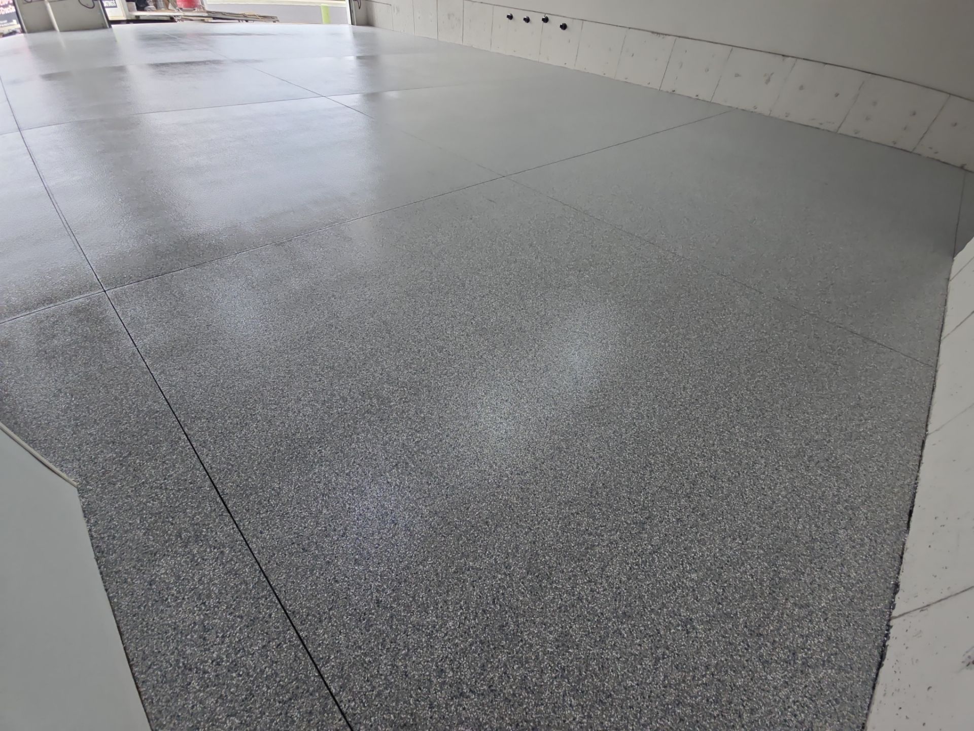 Garage Transformation using Tidal Wave by Croc Coatings, LLC