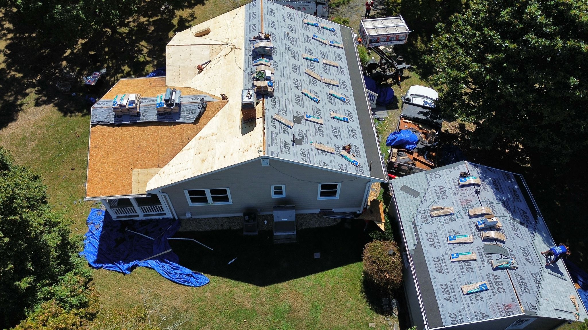 Roof replacement by Window Depot of Annapolis