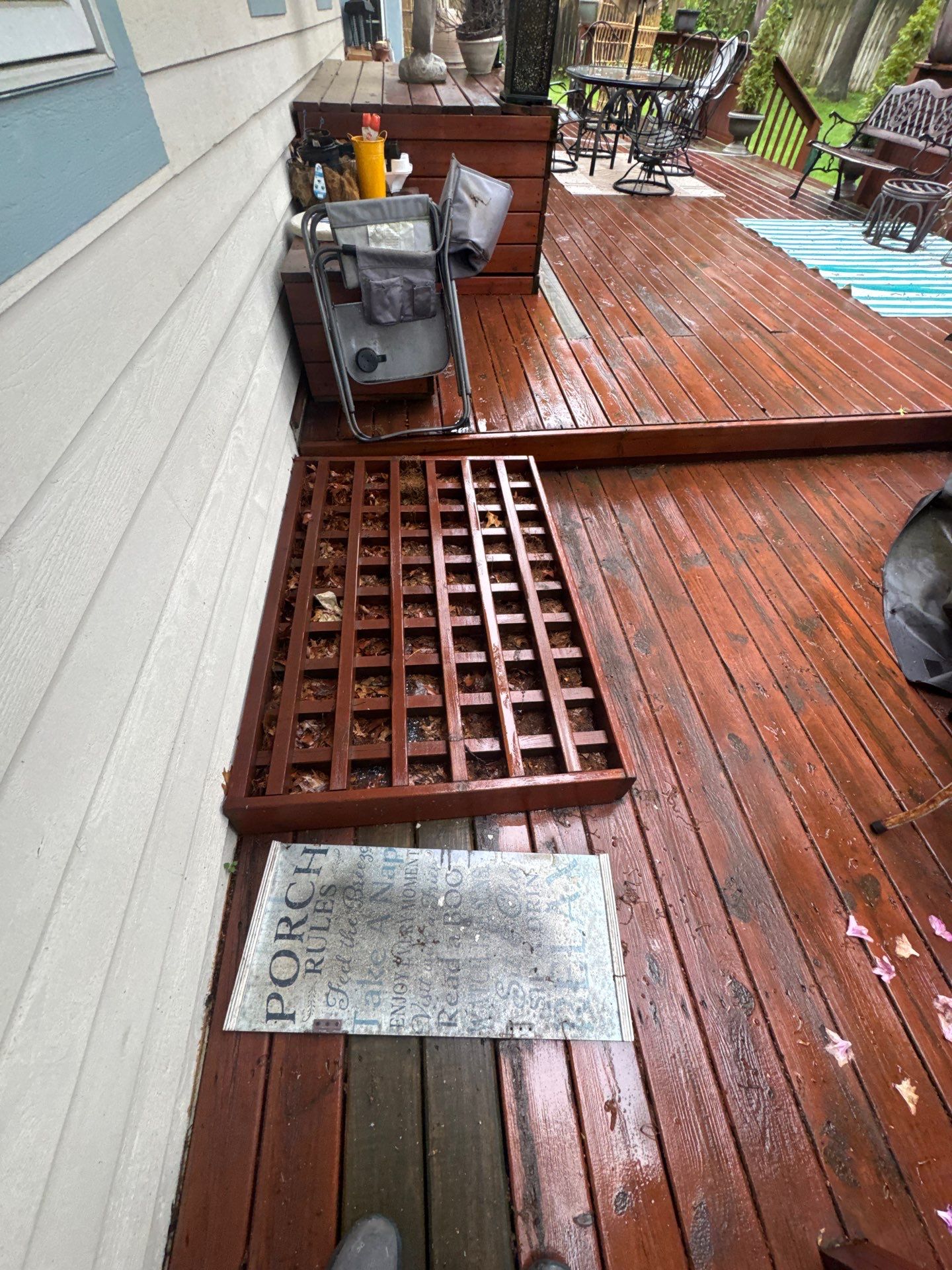 Interior Renovation and Multi-Level Deck Staining in Norton Shores by Gordon Painting