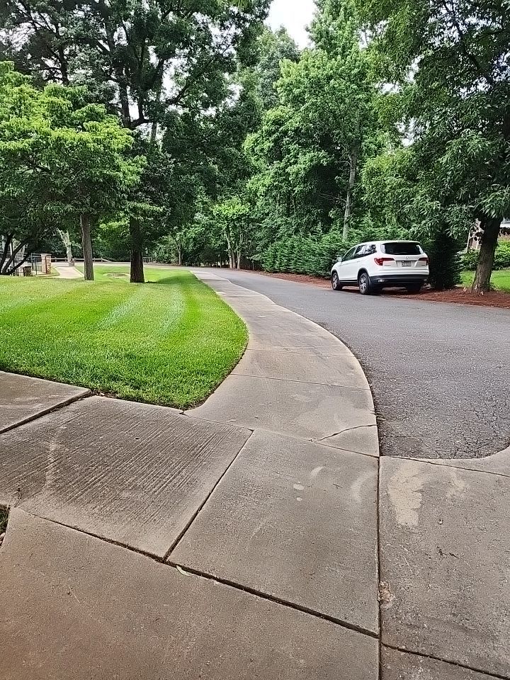 concrete Clean using cleaner by G&H Home Tech Pros LLC