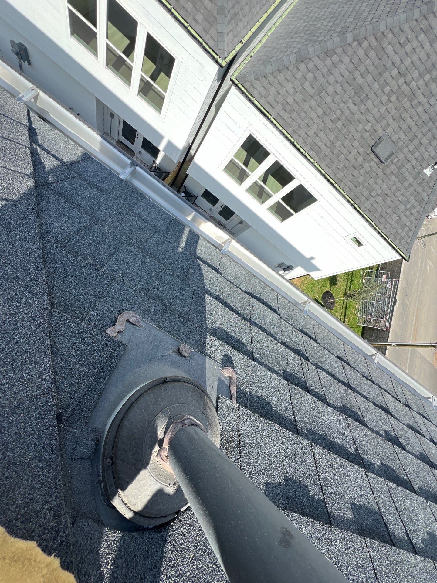 Hail Damage using Owen's Corning Duration (Lifetime) Shingles by Roof Repair Company