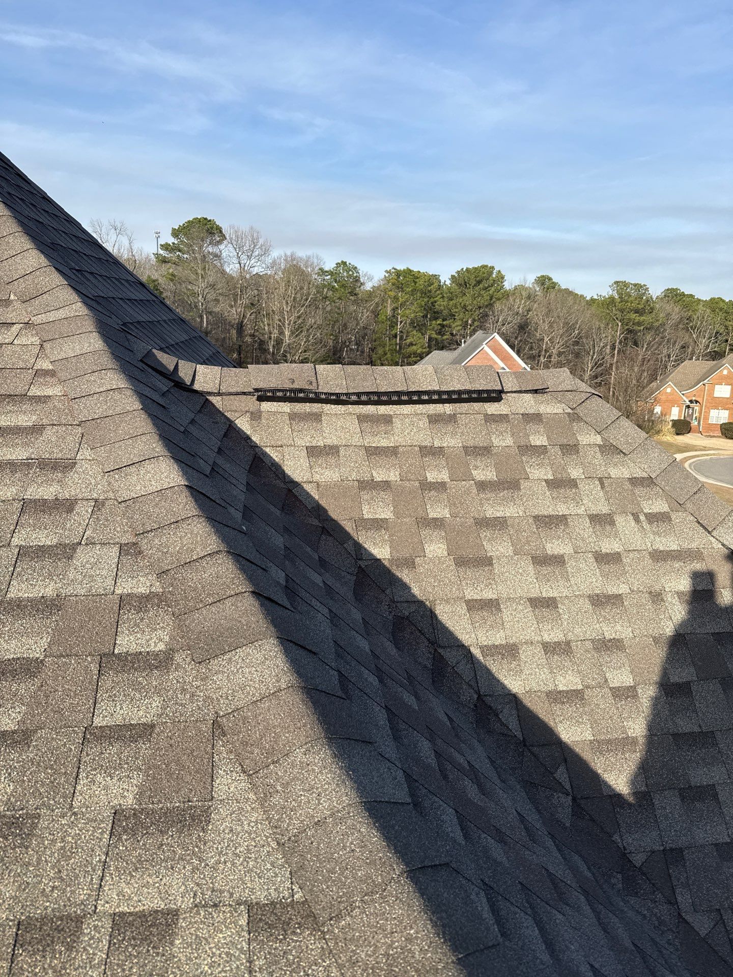 Roof Replacement in Alabaster (Weathered Wood) by The Roofing Dudes