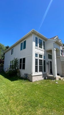 Turtle Shell gutter protection installation in Elgin, IL 60123, photograph 3