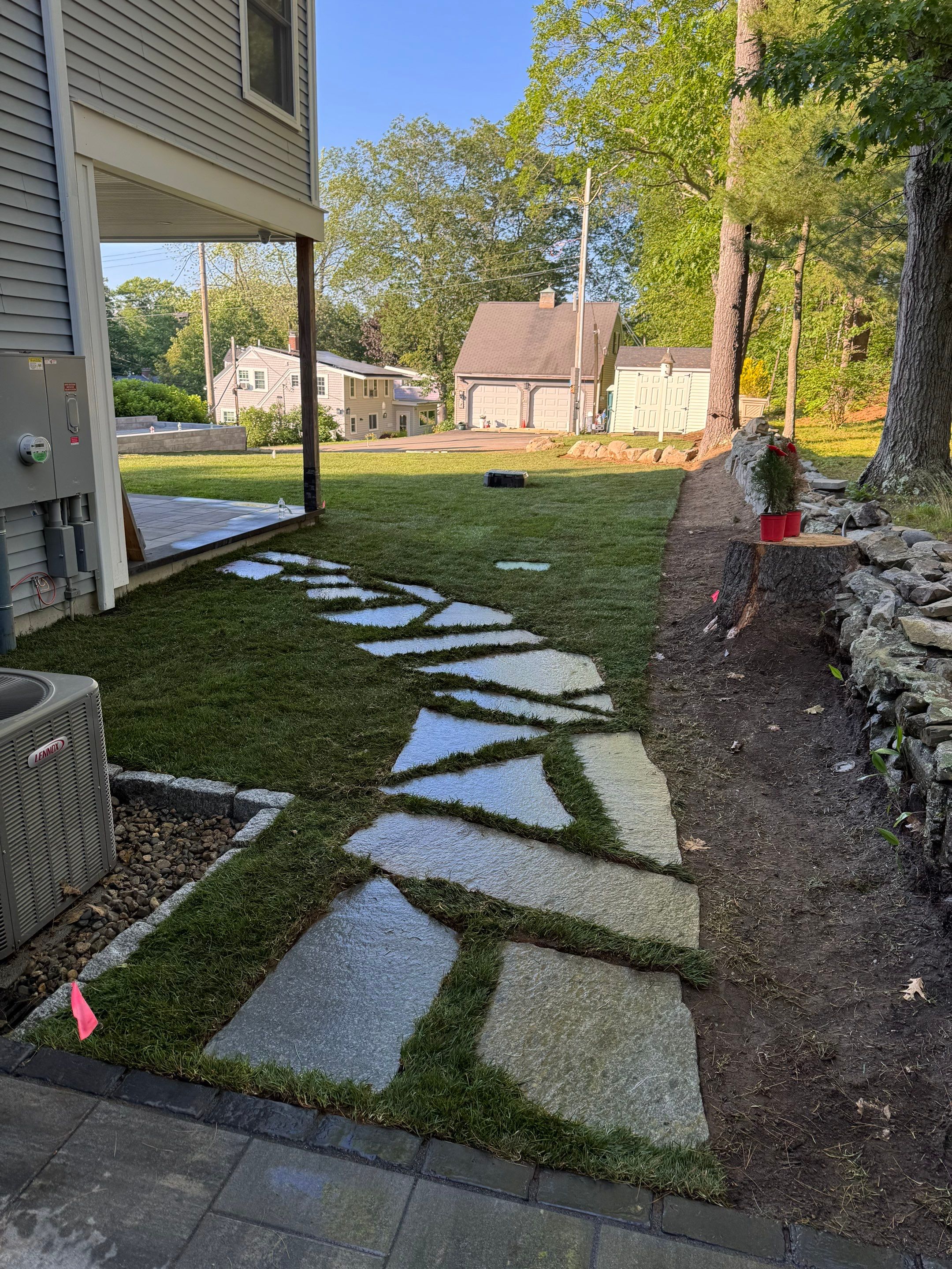 Project in Ogunquit by RD outdoor Landscape Services