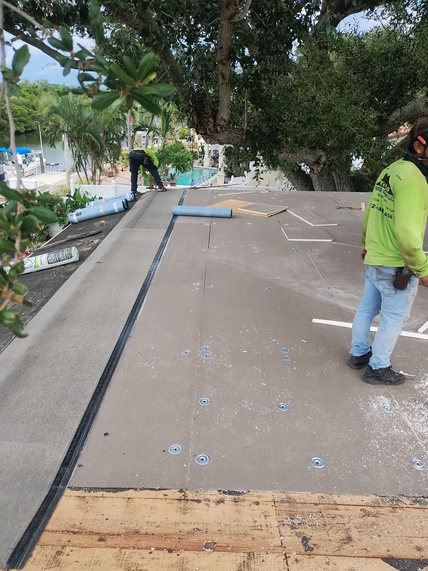 Project in St. Petersburg 33703 by Mitchell Roofing Company LLC
