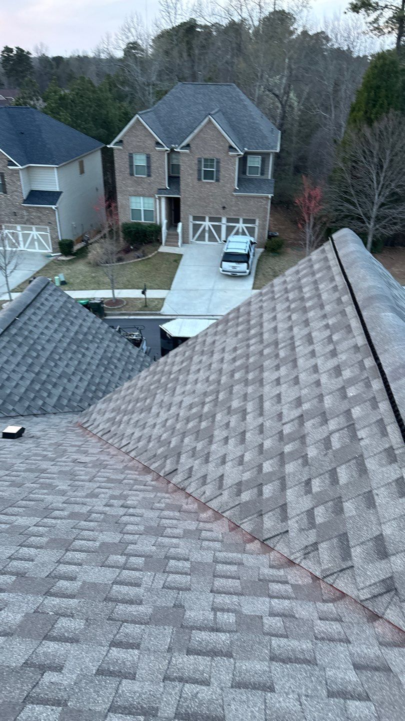 Buford, GA Roof Replacement GAF Timberline HDZ Weathered Wood by Reset Roofing