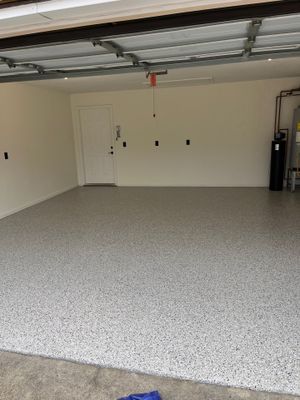 Garage Floor Coating using Cabin Fever