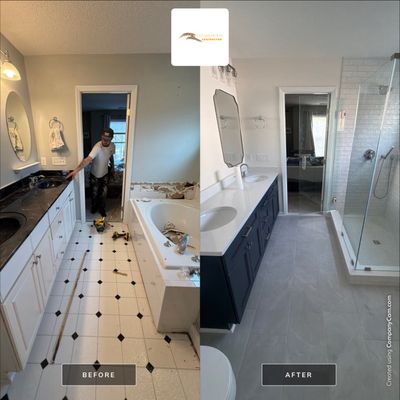 Bathroom remodel