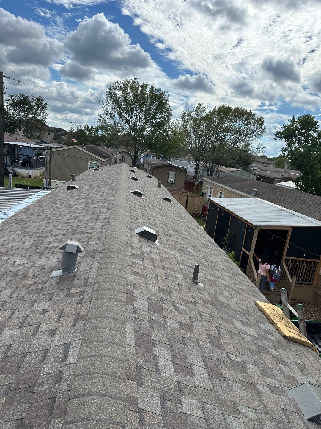 Residential Roofing Repair using Owen's Corning Duration (Lifetime) Shingles by Roof Repair Services LLC