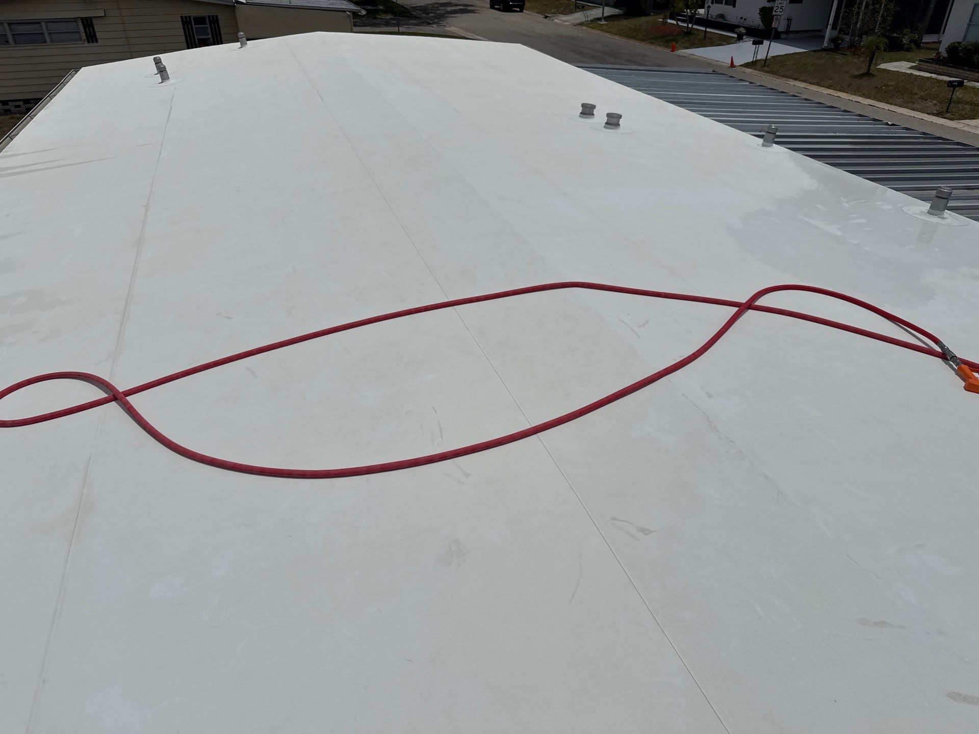 TPO Roof Cleaning in Shadow Brook Mobile Home Park – Palmetto, FL by Sunshine AquaWash