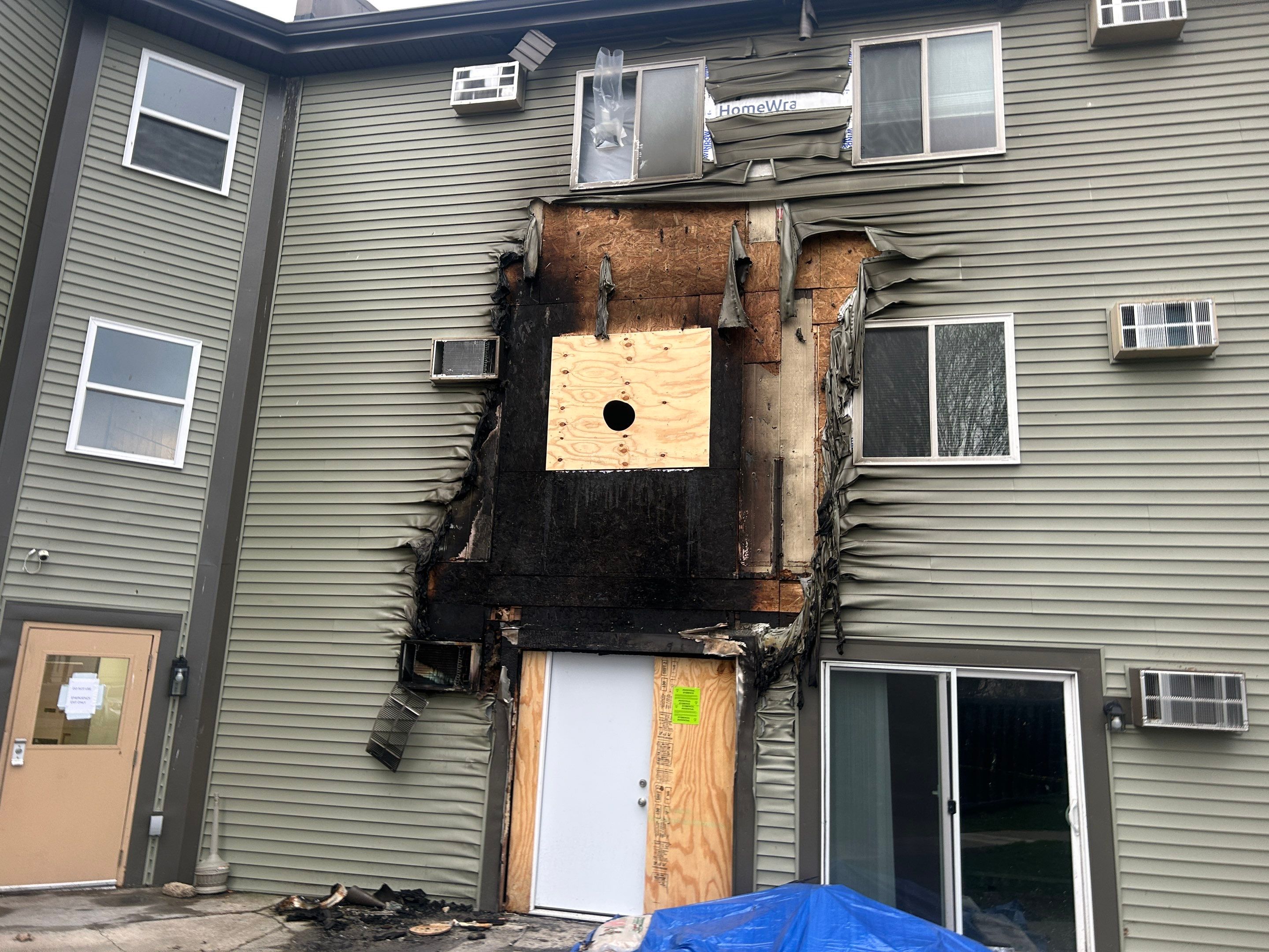 Project in Connersville by Trident Restoration, Inc