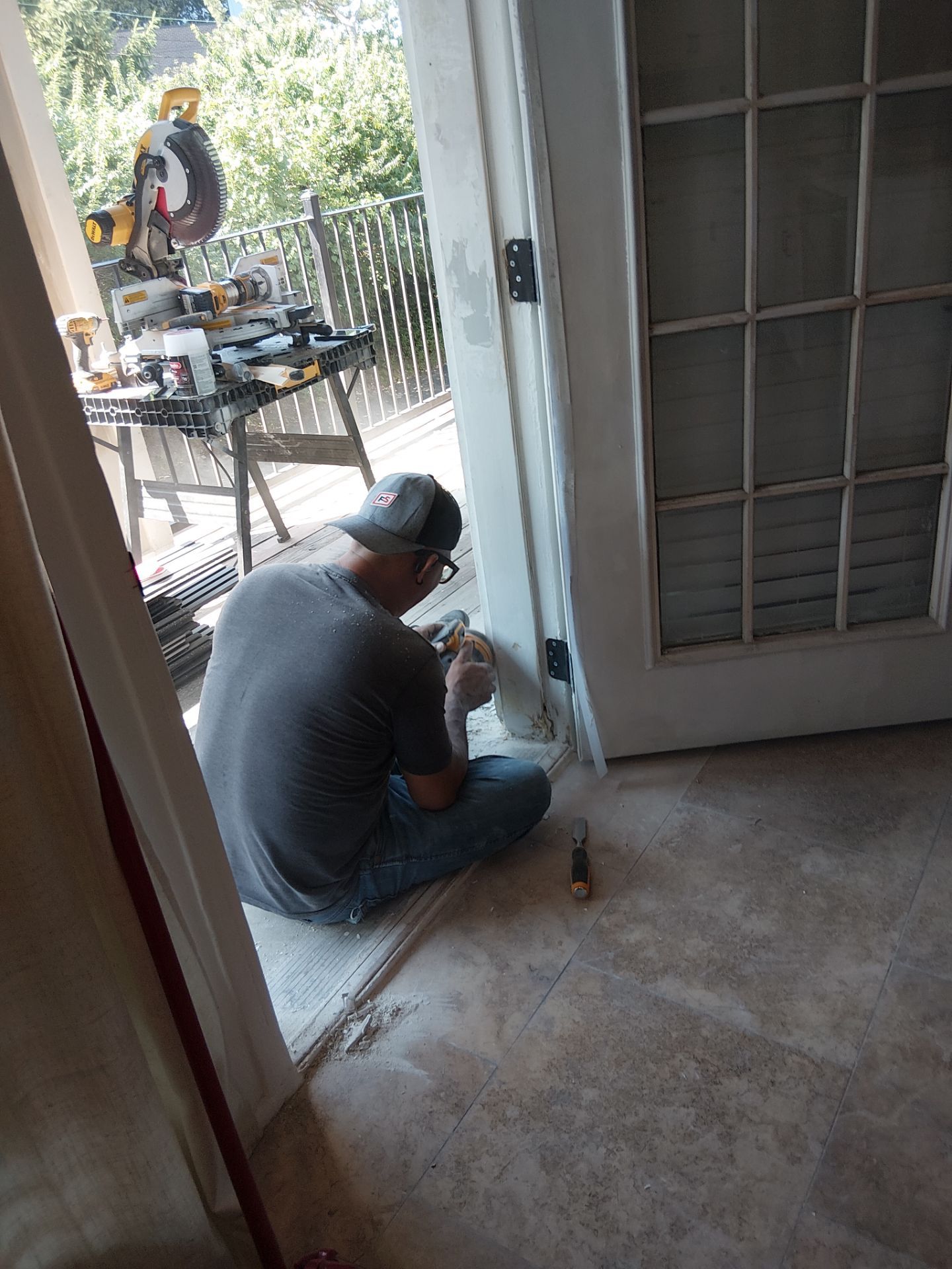 Kitchen Refresh and Hardwood Floor Restoration in Clayton by Legendary Services Company LLC.