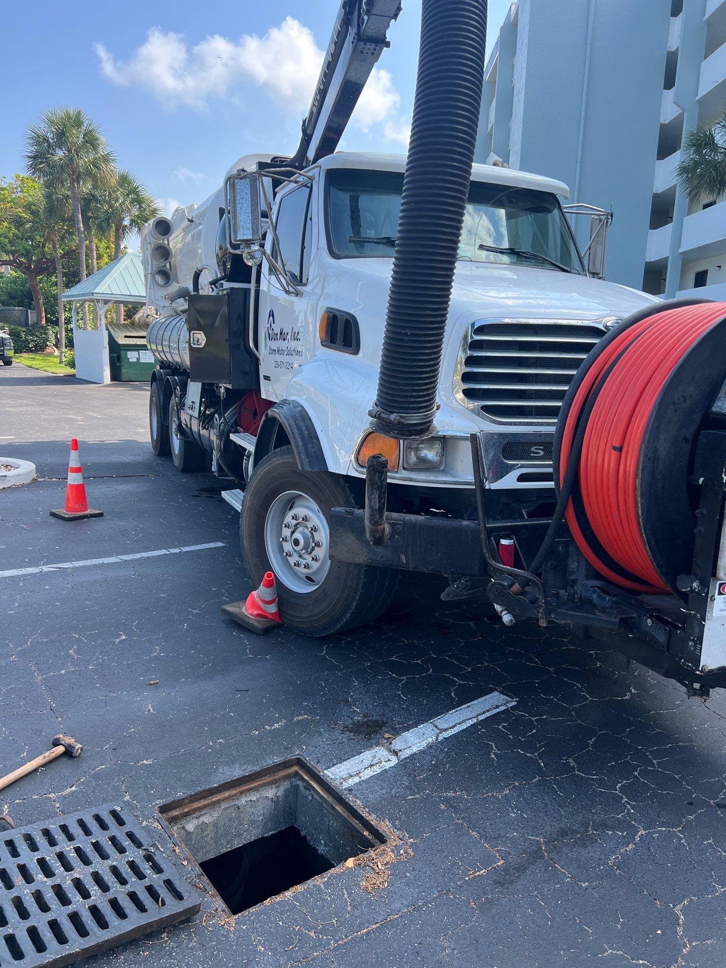 Marco Island Condo Stormwater System Maintenance by Don Mar, Inc. Storm Water Solutions