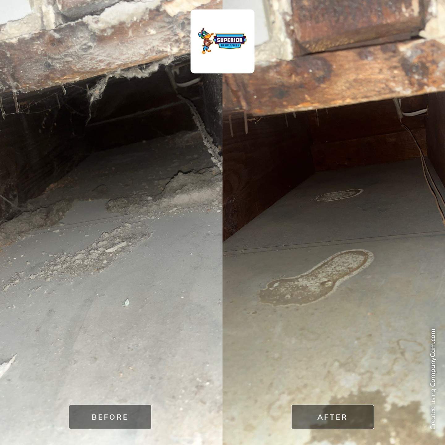 Air Duct Cleaning With a Vacuum Truck in Ellwood City, PA by Superior Air Duct Cleaning