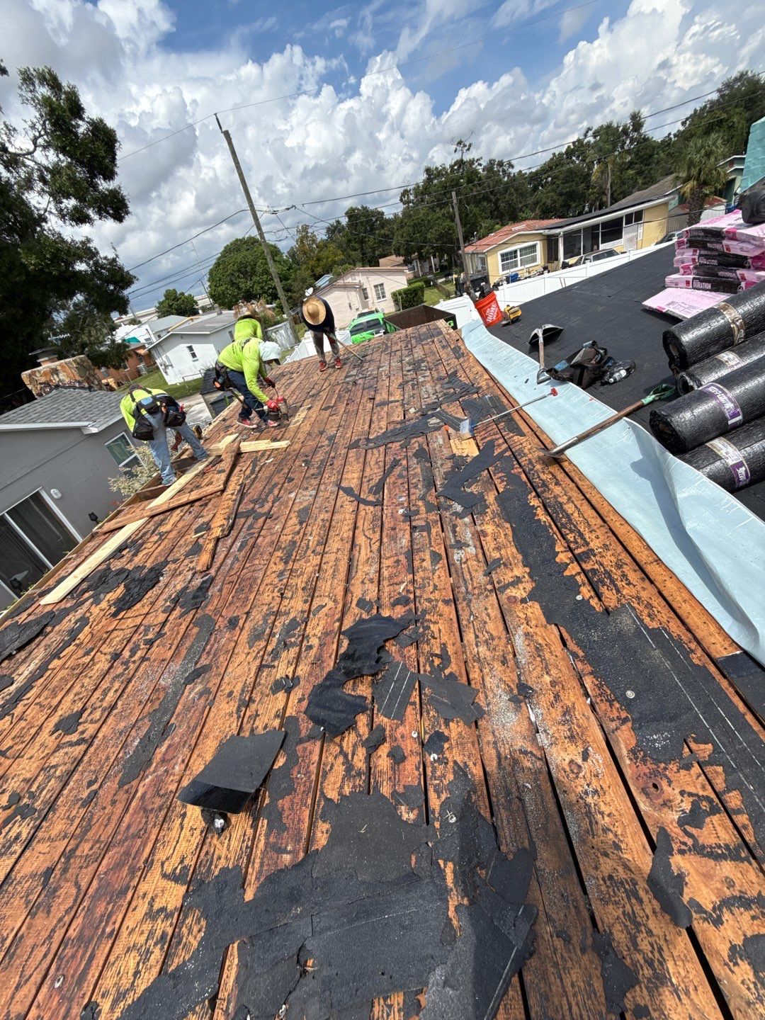 Project in St. Petersburg 33712 by Mitchell Roofing Company LLC 