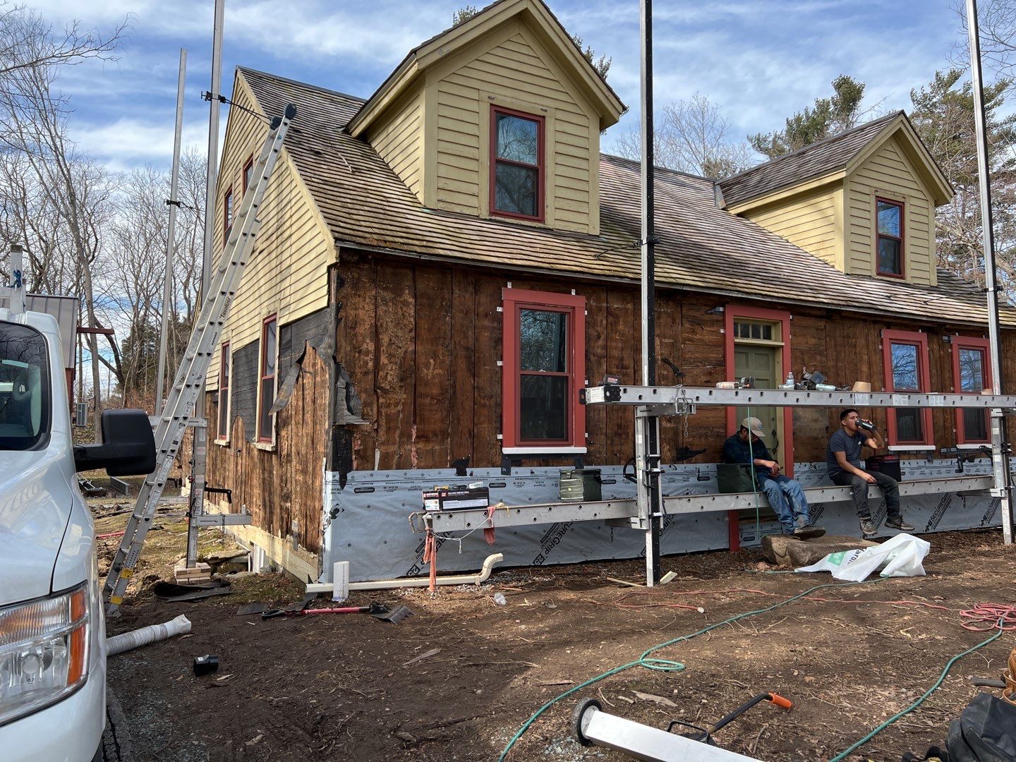 Our 2025 Antique Home Siding & Windows Restoration  by MasterCraft