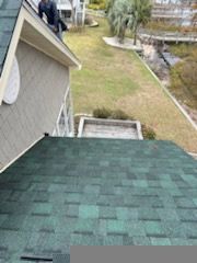 FORTIFIED Roof Replacement in Oak Island, NC Using CertainTeed Landmark Hunter Green by RGR Construction and Roofing, LLC