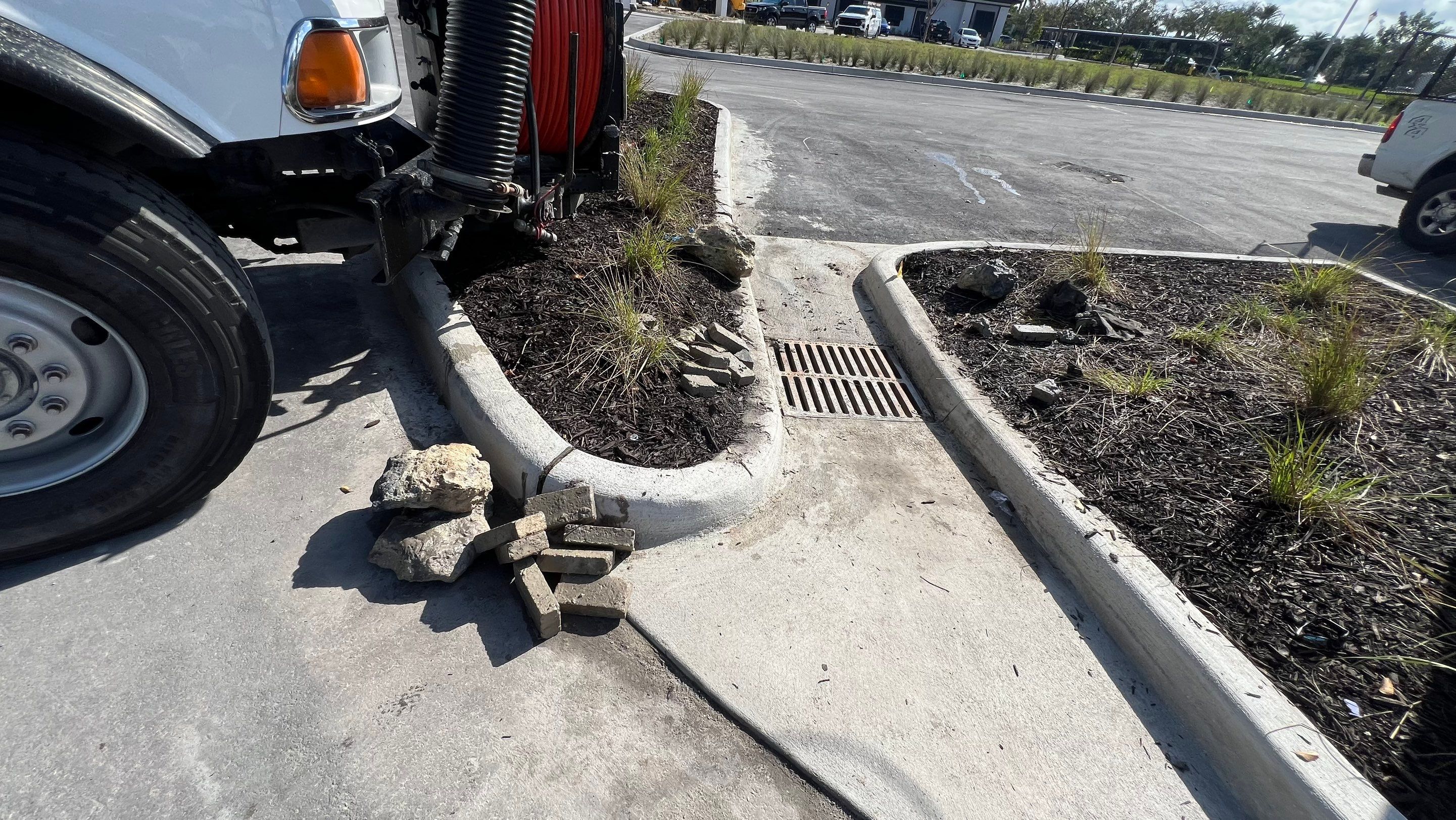 New Construction Stormwater Catch Basin Cleaning by Don Mar, Inc. Storm Water Solutions