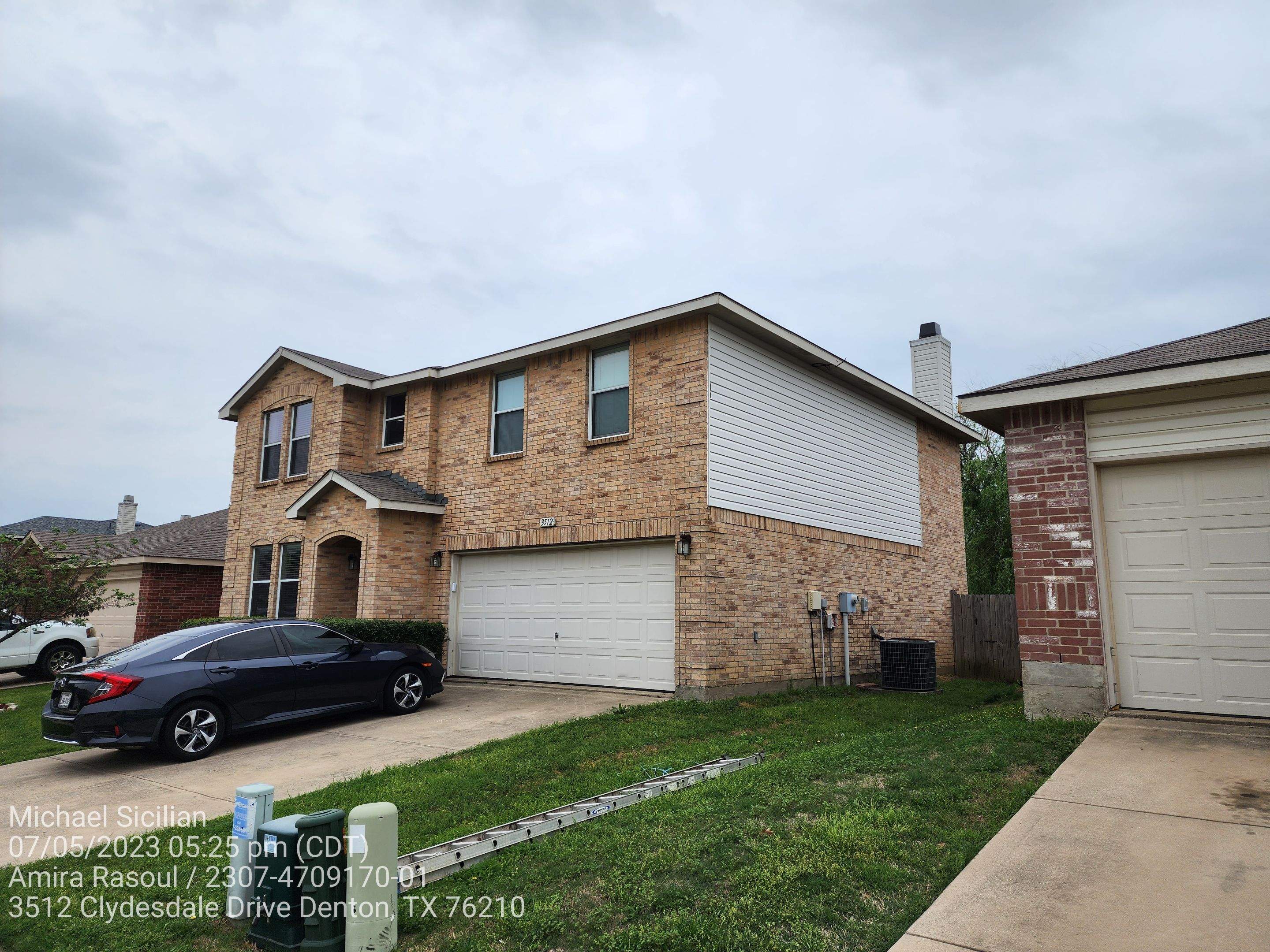 Project in Denton by Zeus Exteriors
