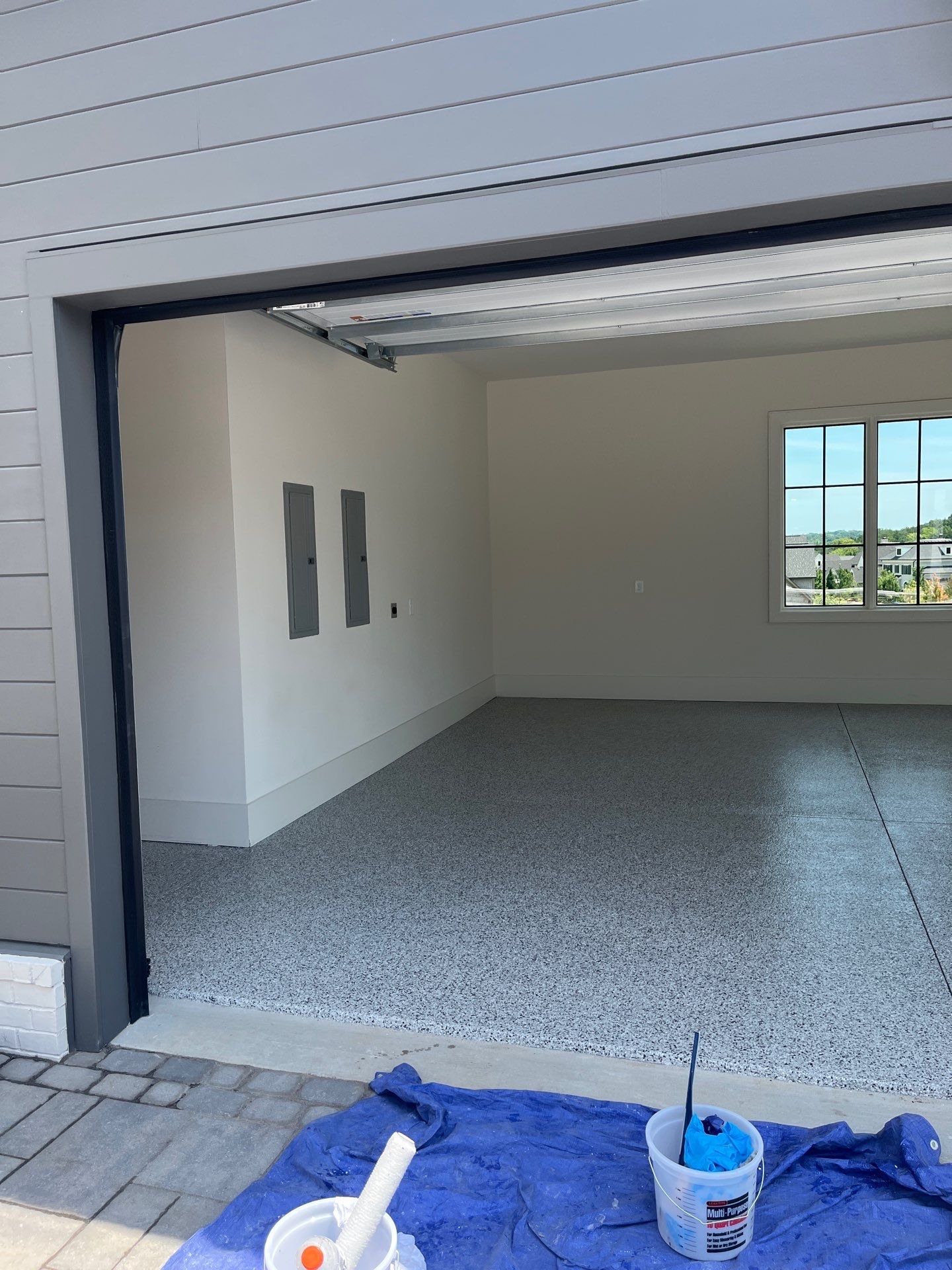 Garage Floor Coating using Gracious by My Garage Floor Guys
