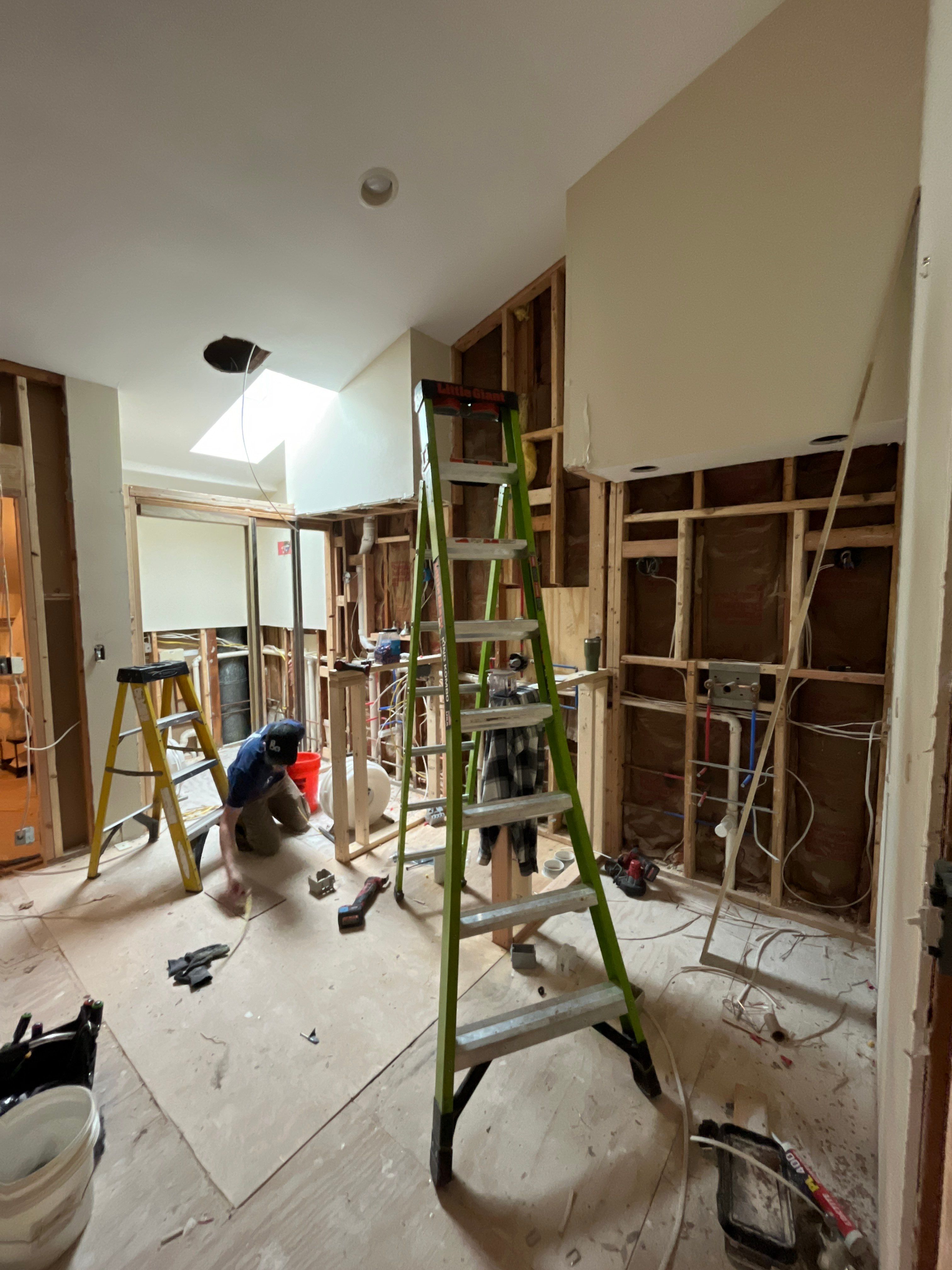 Brownboro/Zorn Bathroom Renovation by Authentic Carpentry