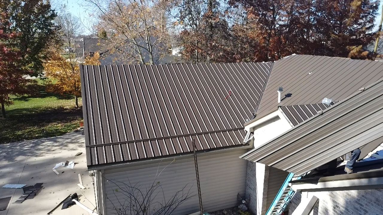Exposed Fastener Metal Roof Replacement – Ossian, IN by 4Ever Metal Roofing