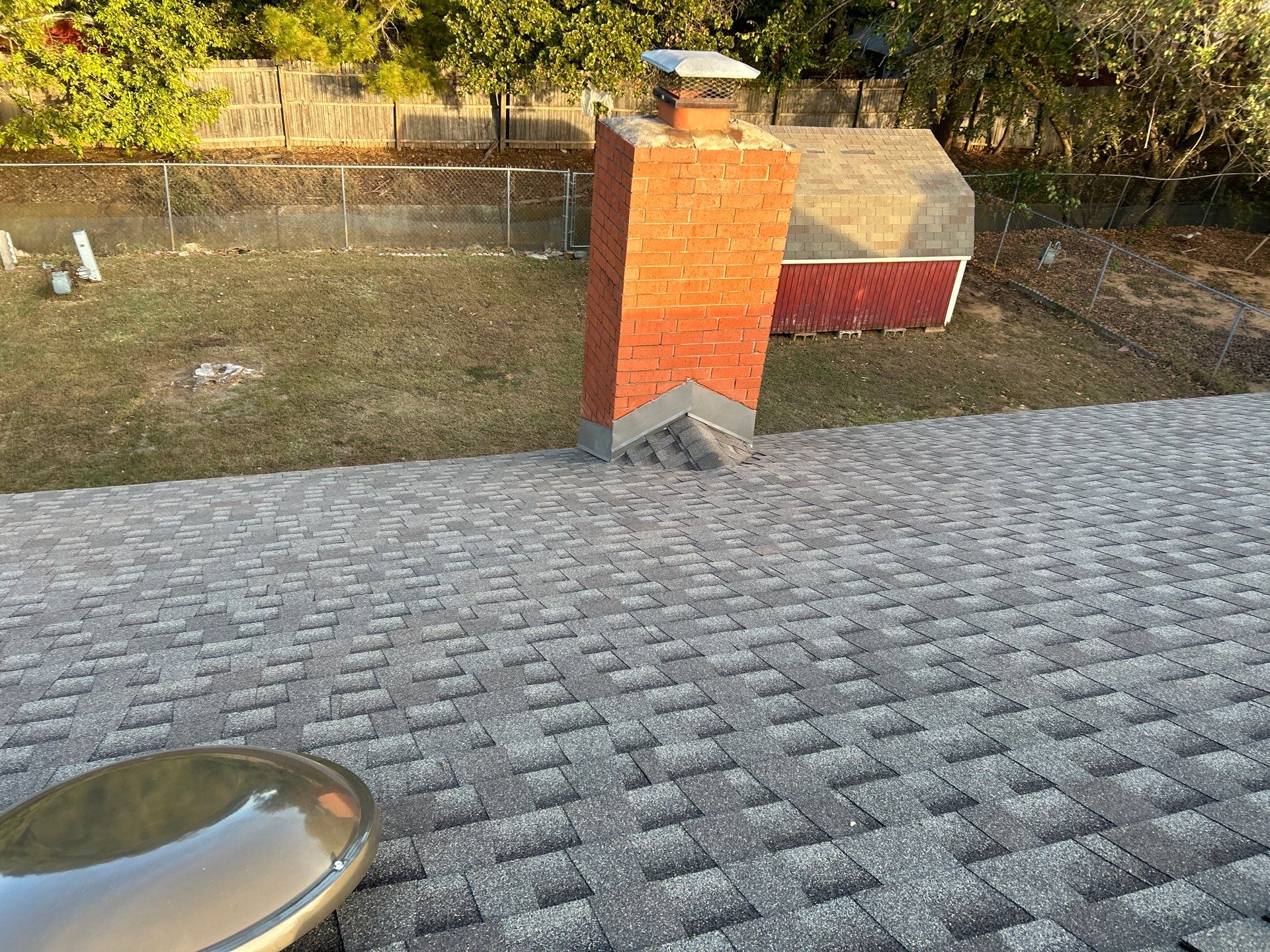 roof, vent, & chimney flashing replacement in Midwest City by McCann's Roofing and Construction