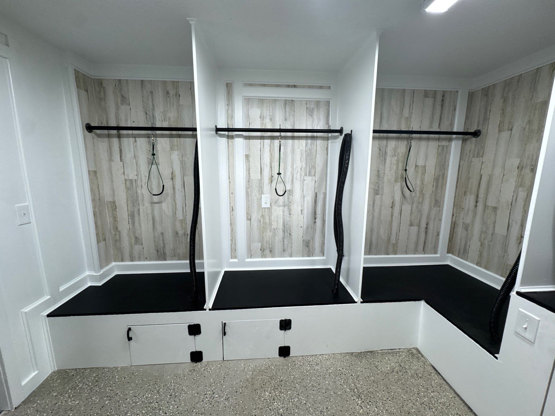 Commercial Pet Grooming Salon Interior Remodel in Powder Springs by Swift Home Renovations