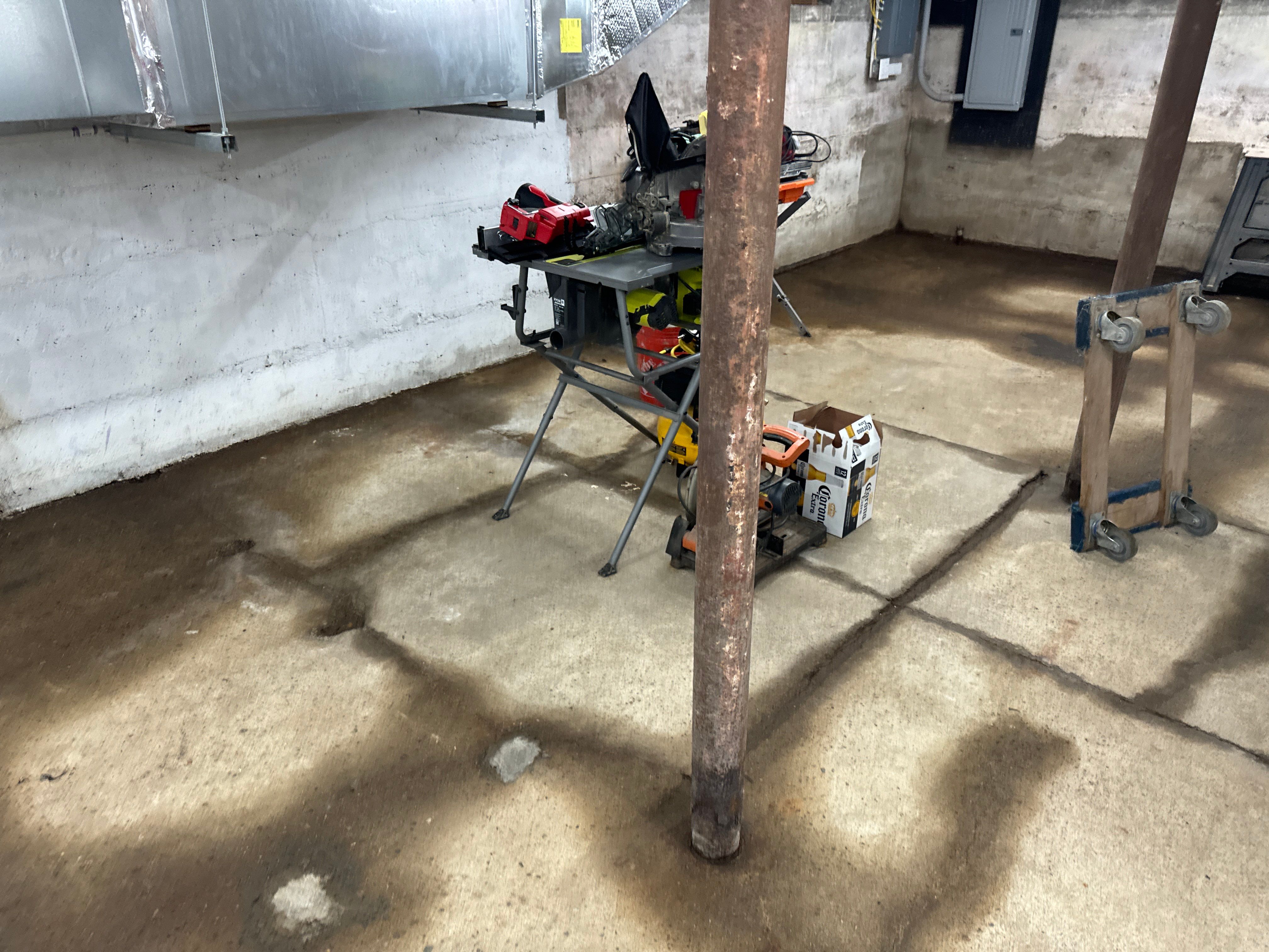 Interior French Drain Boonton NJ by Pure Service Pro, LLC 