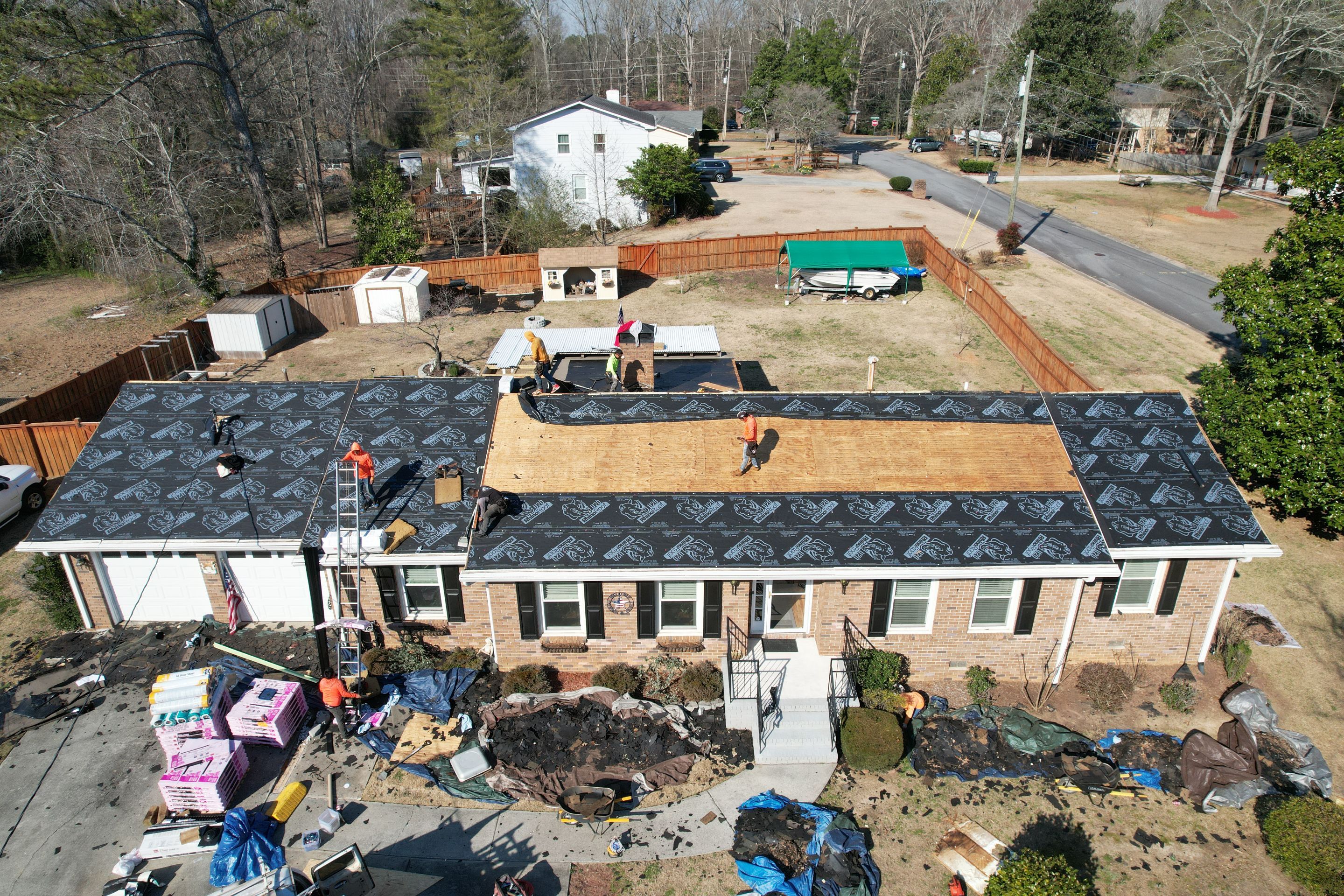 Residential Roofing Installation by Inspector Roofing and Restoration