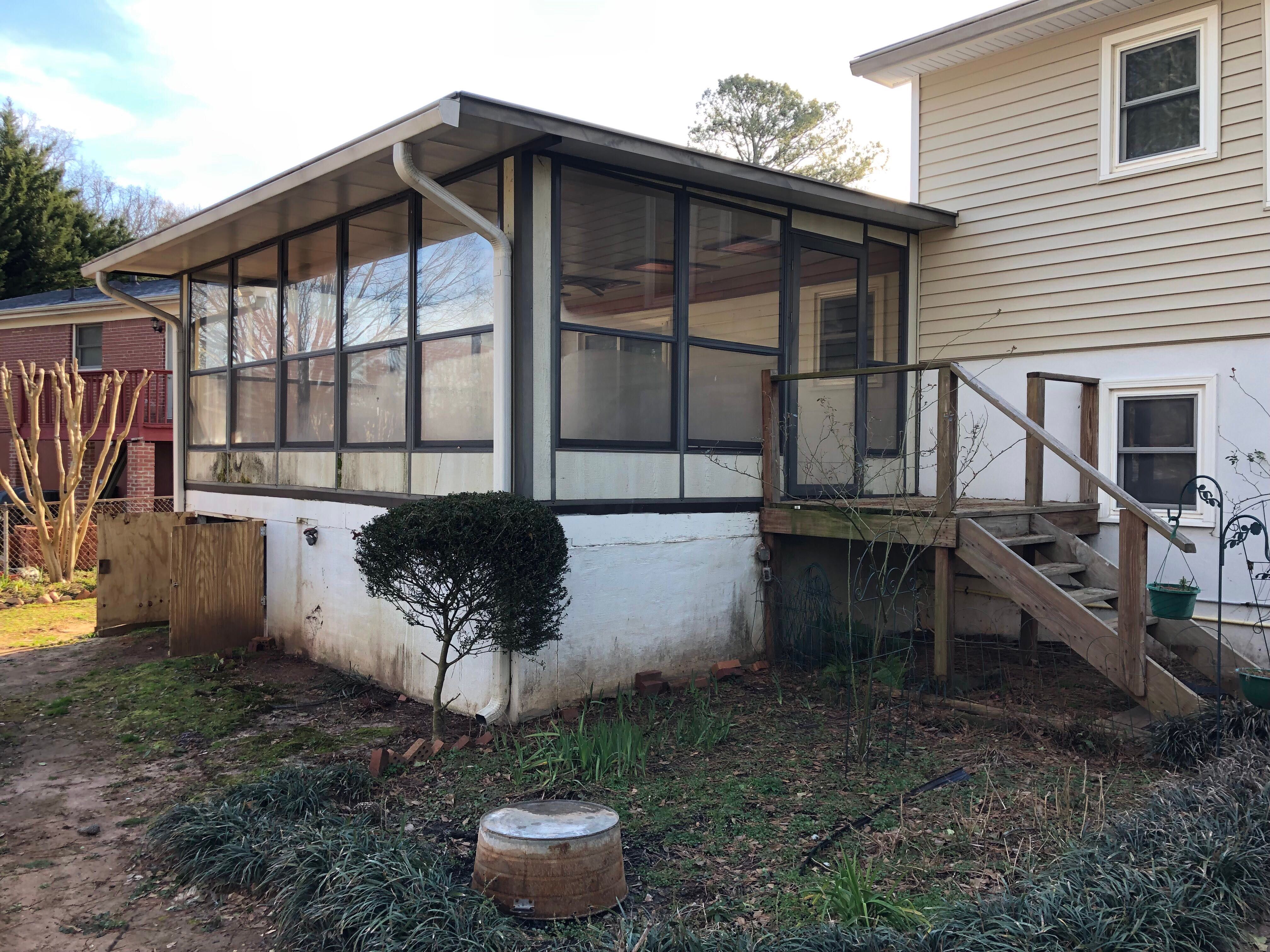 Sunroom Addition and Custom Wood Deck Installation in Marietta by Swift Home Renovations
